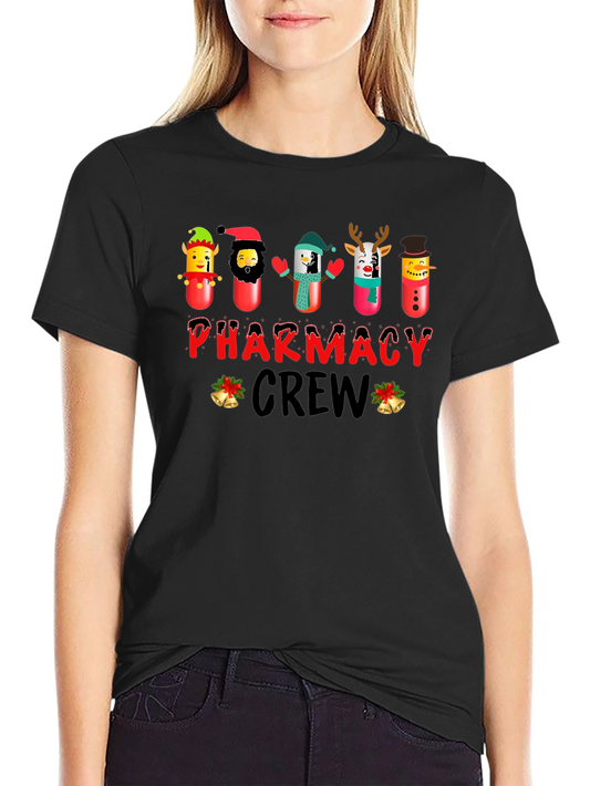 Pharmacy Crew Christmas T-Shirt