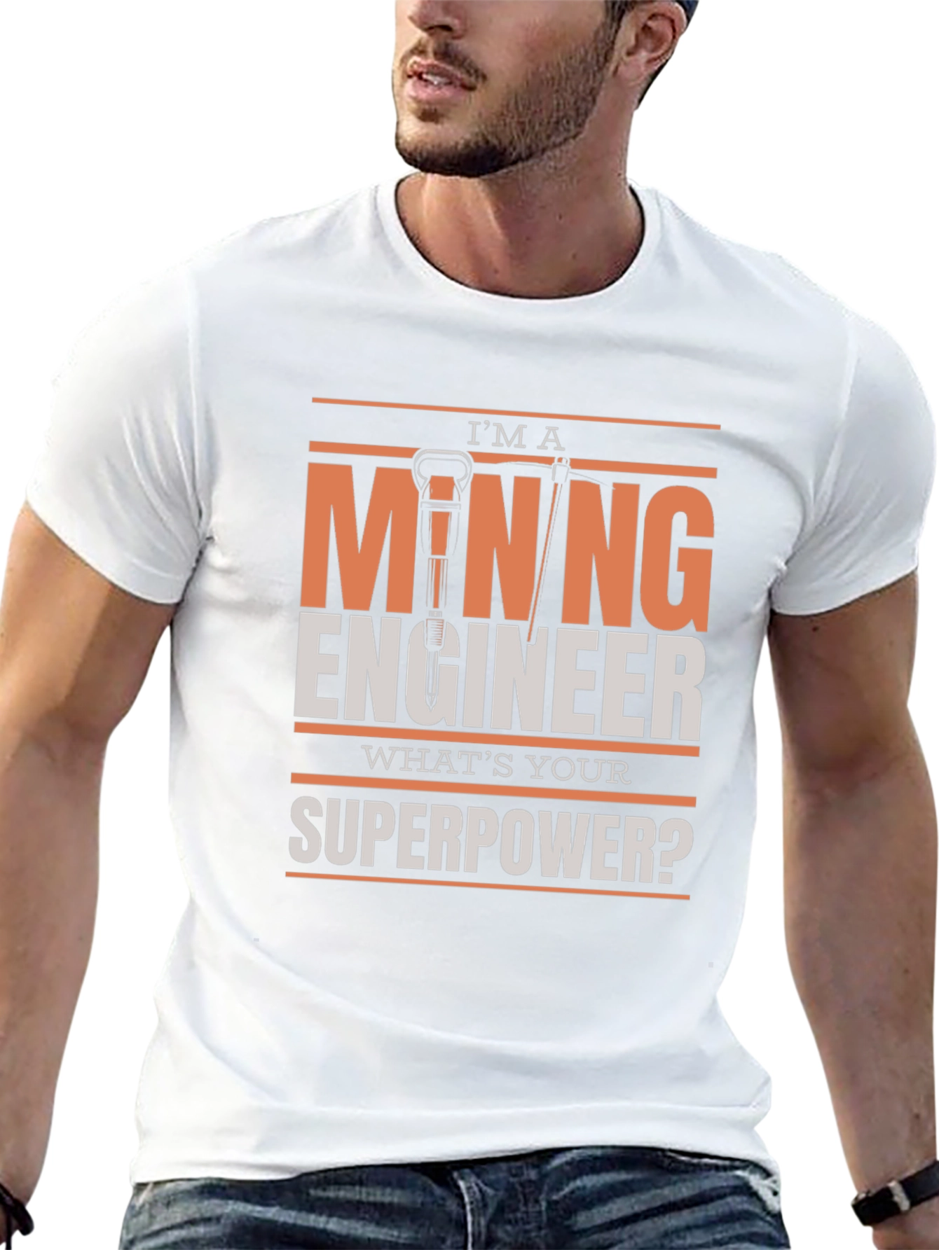 Mining Engineer Superpower T-Shirt