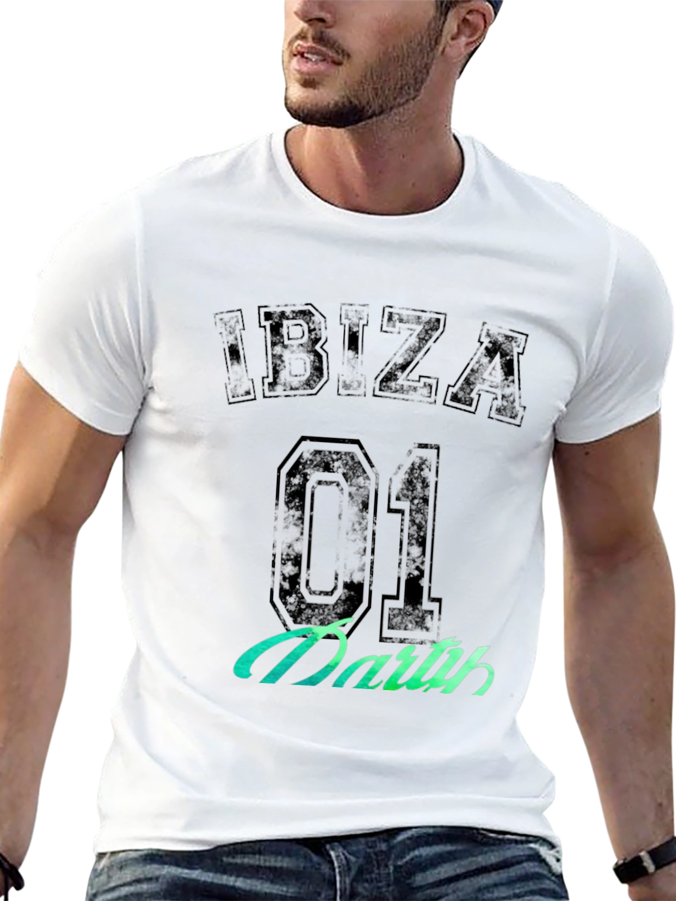 Ibiza Darth T-Shirt - Black Graphic Tee
