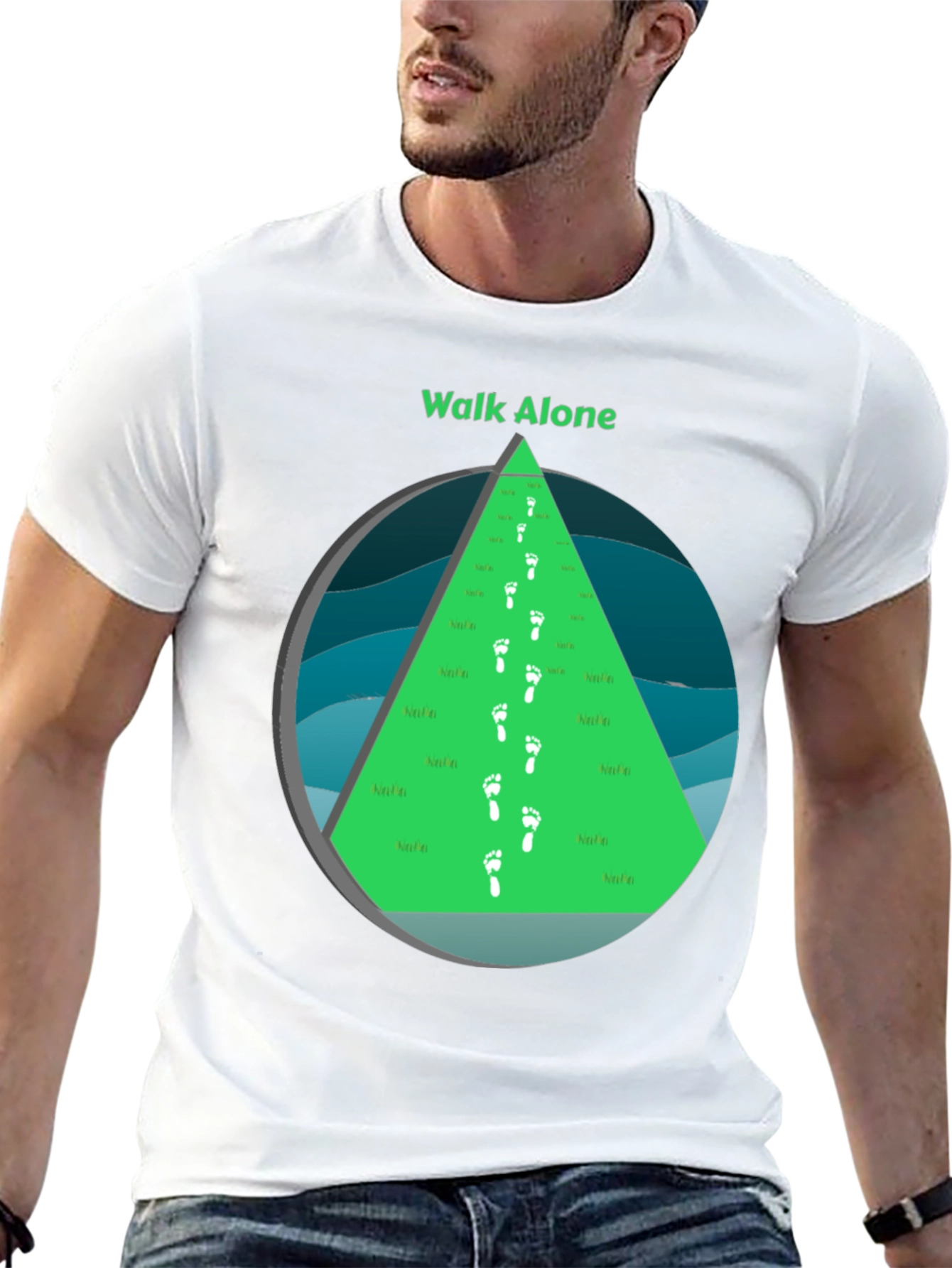 Walk Alone Graphic Tee