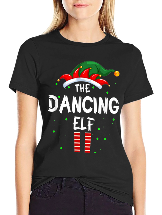 Dancing Elf Christmas T-Shirt