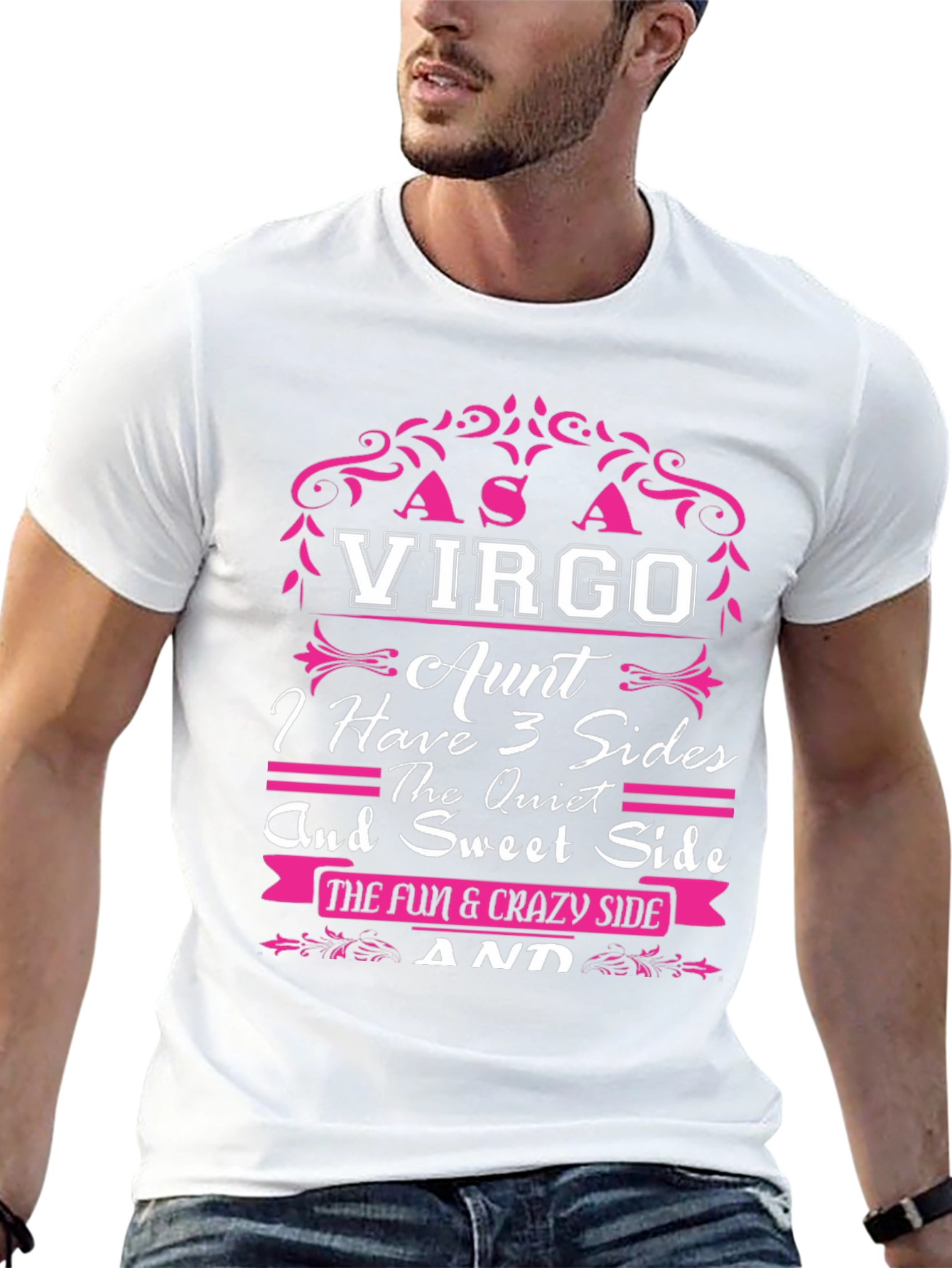 Virgo Aunt T-Shirt - 3 Sides