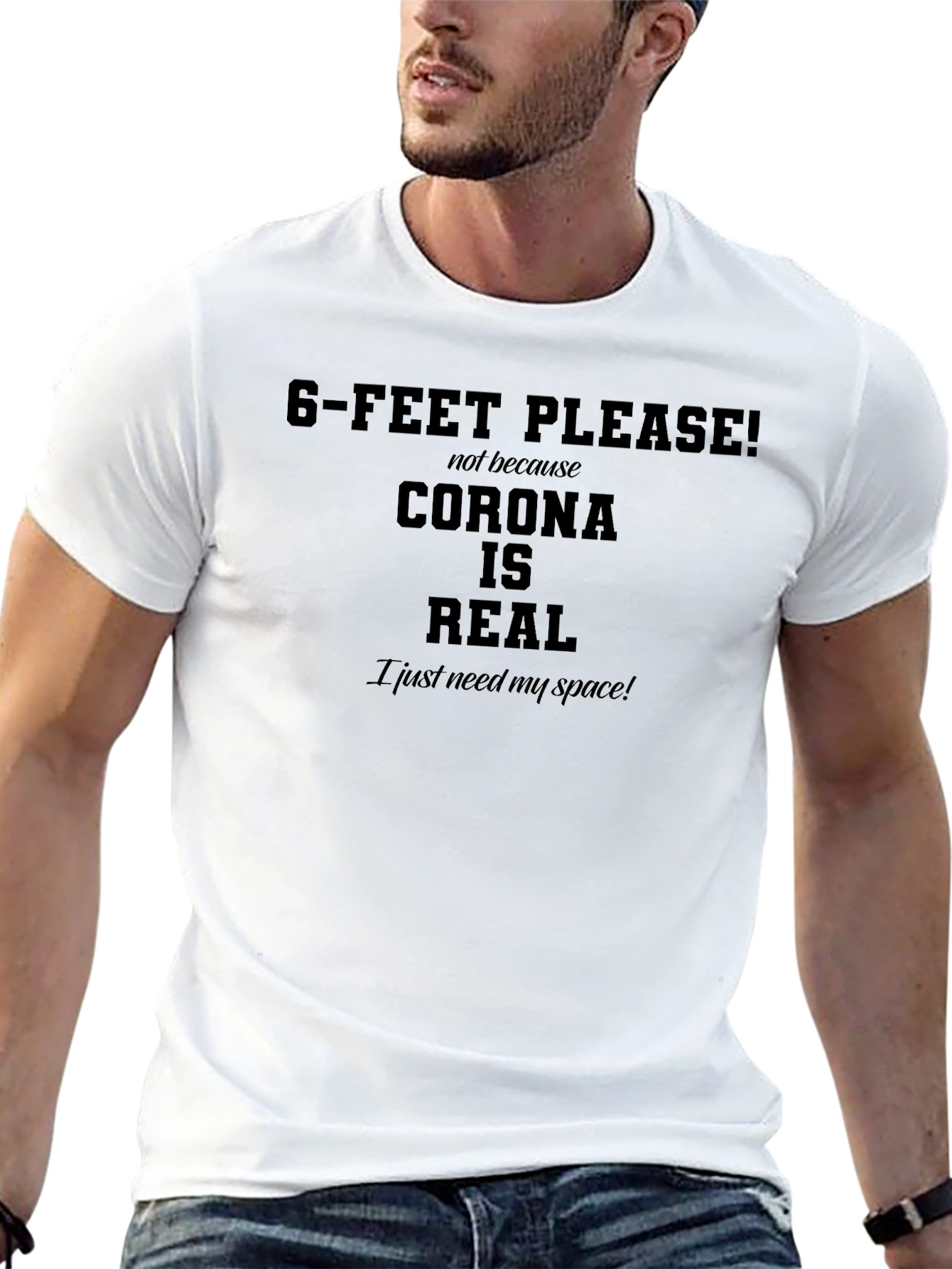 Social Distancing T-Shirt - Corona Awareness