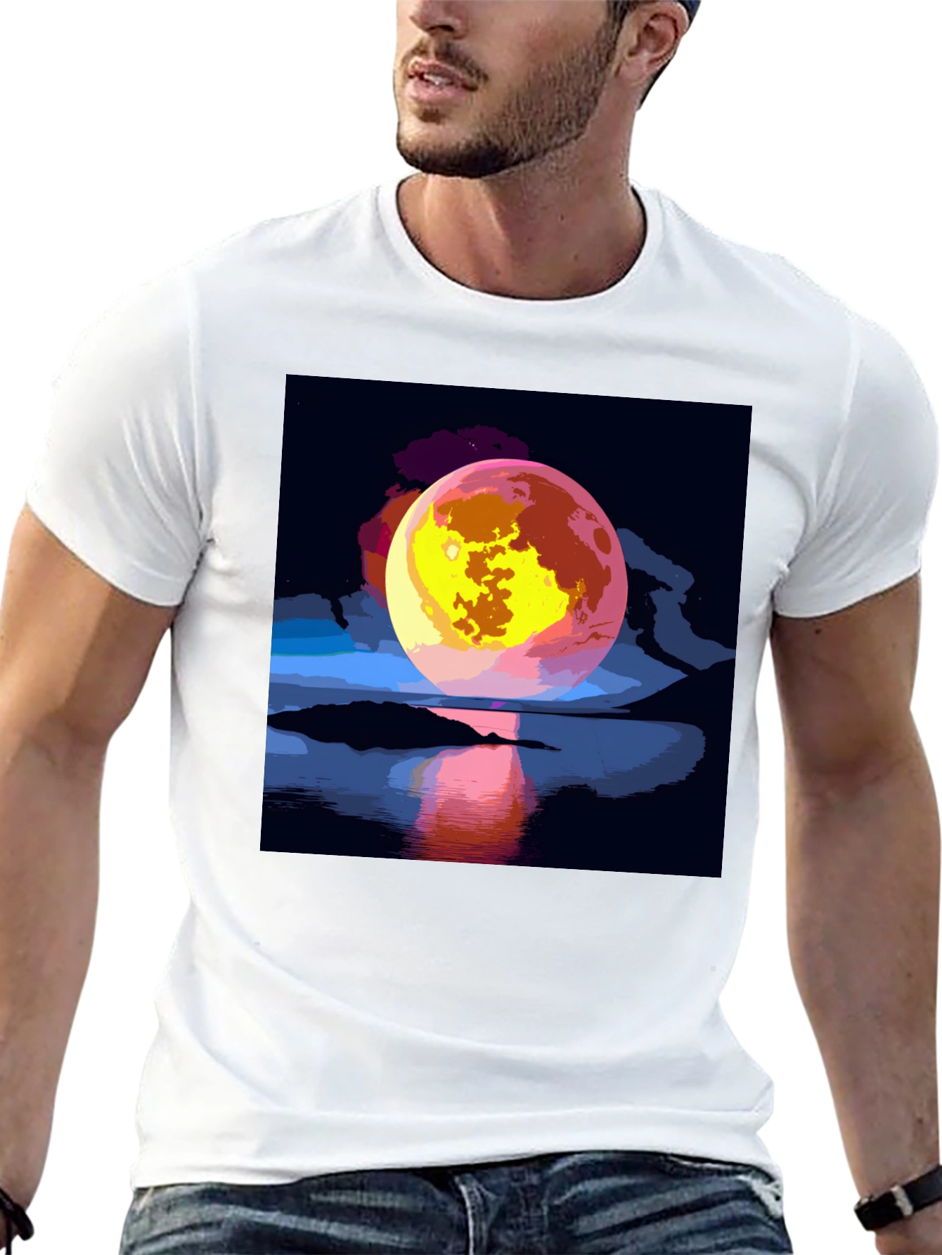 Moonlit Night Graphic Tee