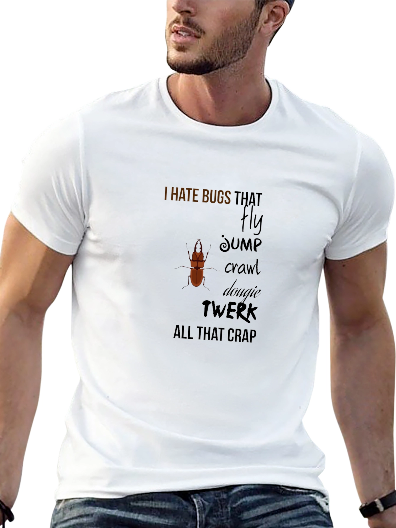 I Hate Bugs T-Shirt