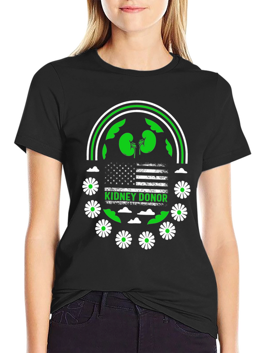 Kidney Donor Graphic T-Shirt - Organ Donation Awareness