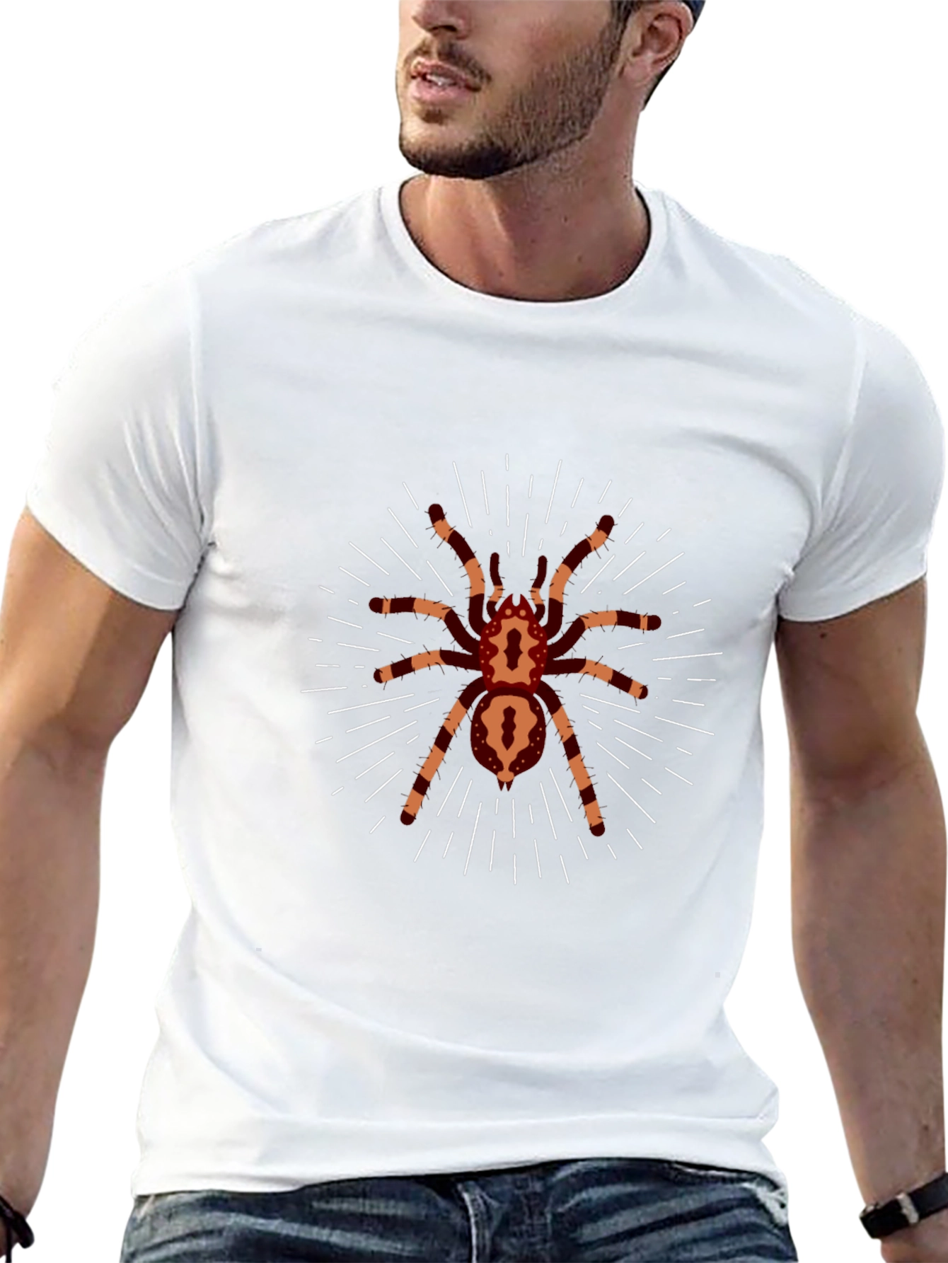 Spider Graphic Black T-Shirt