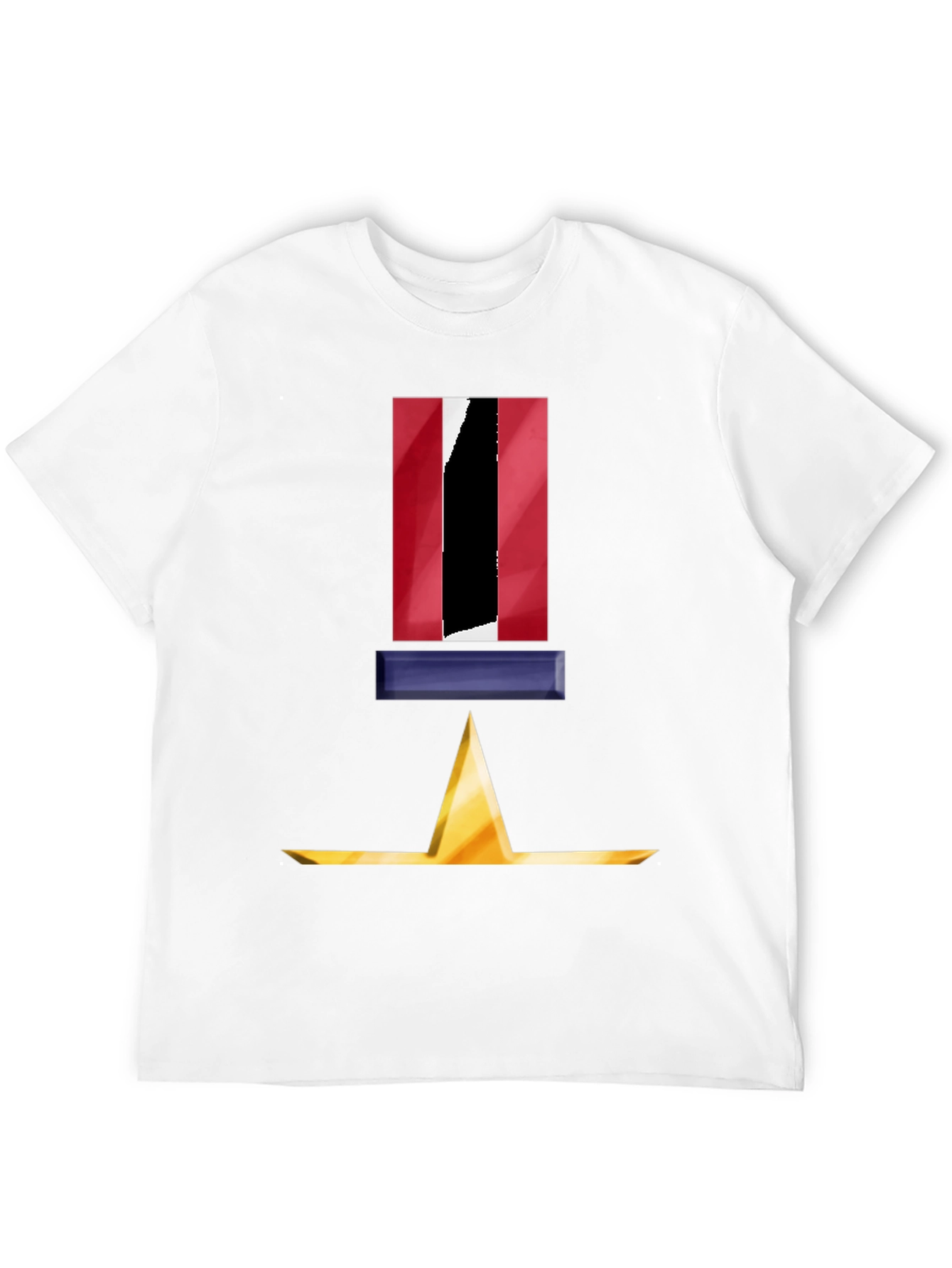 Retro Star T-Shirt - Black Graphic Tee