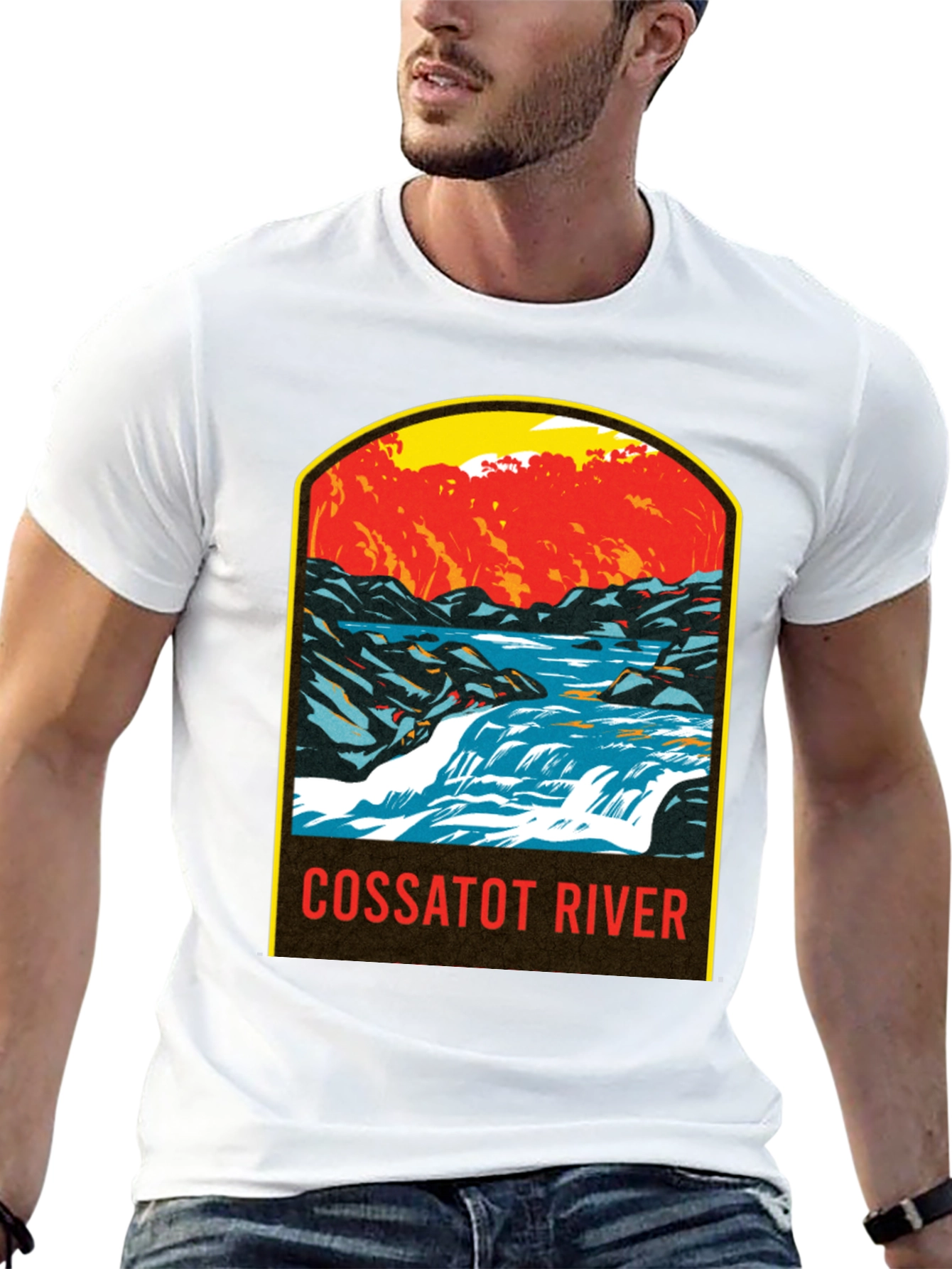 Cossatot River Graphic Tee - Arkansas Nature T-Shirt