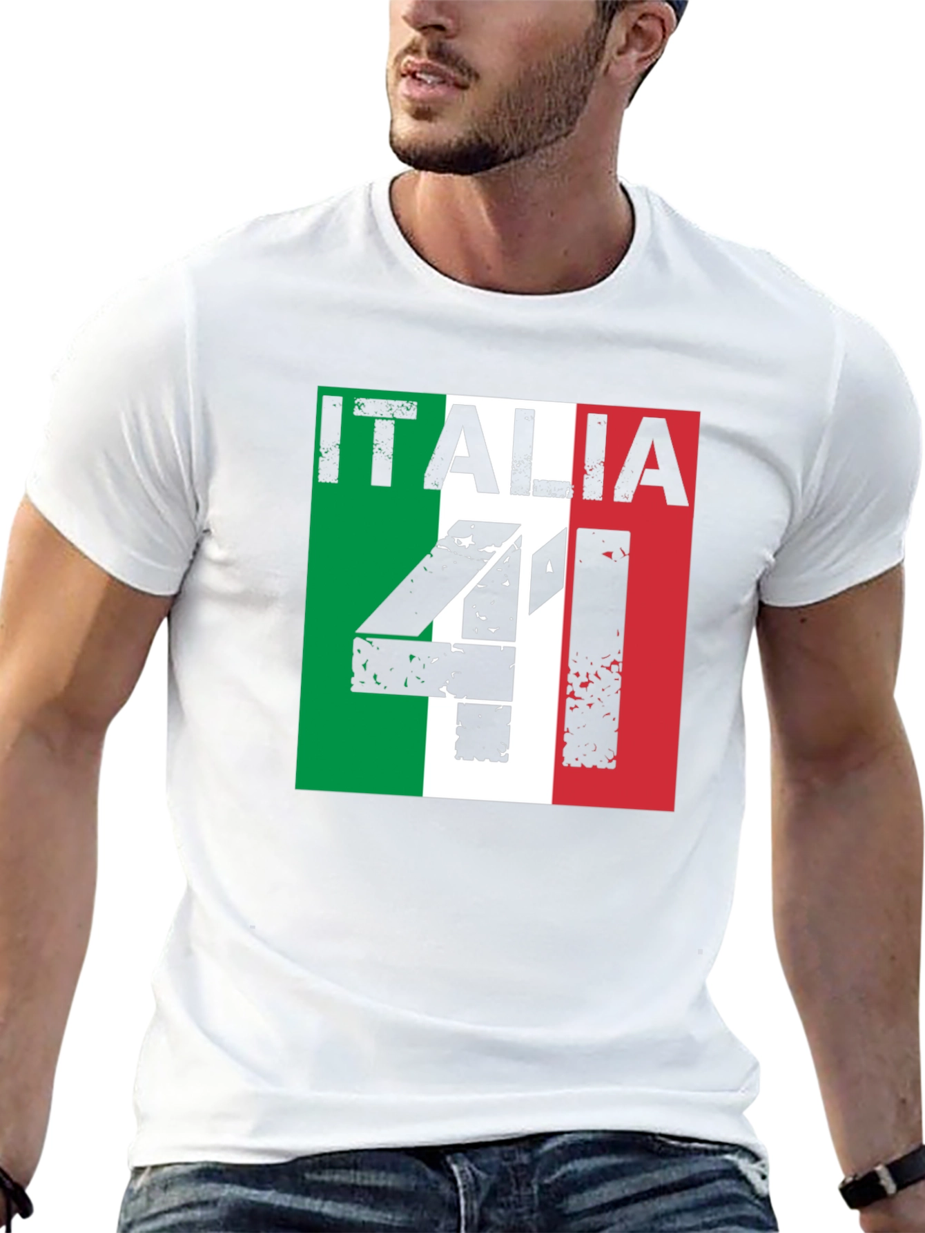 Italia Number T-Shirt - Italian Pride Tee
