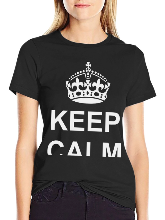 Keep Calm Black T-Shirt