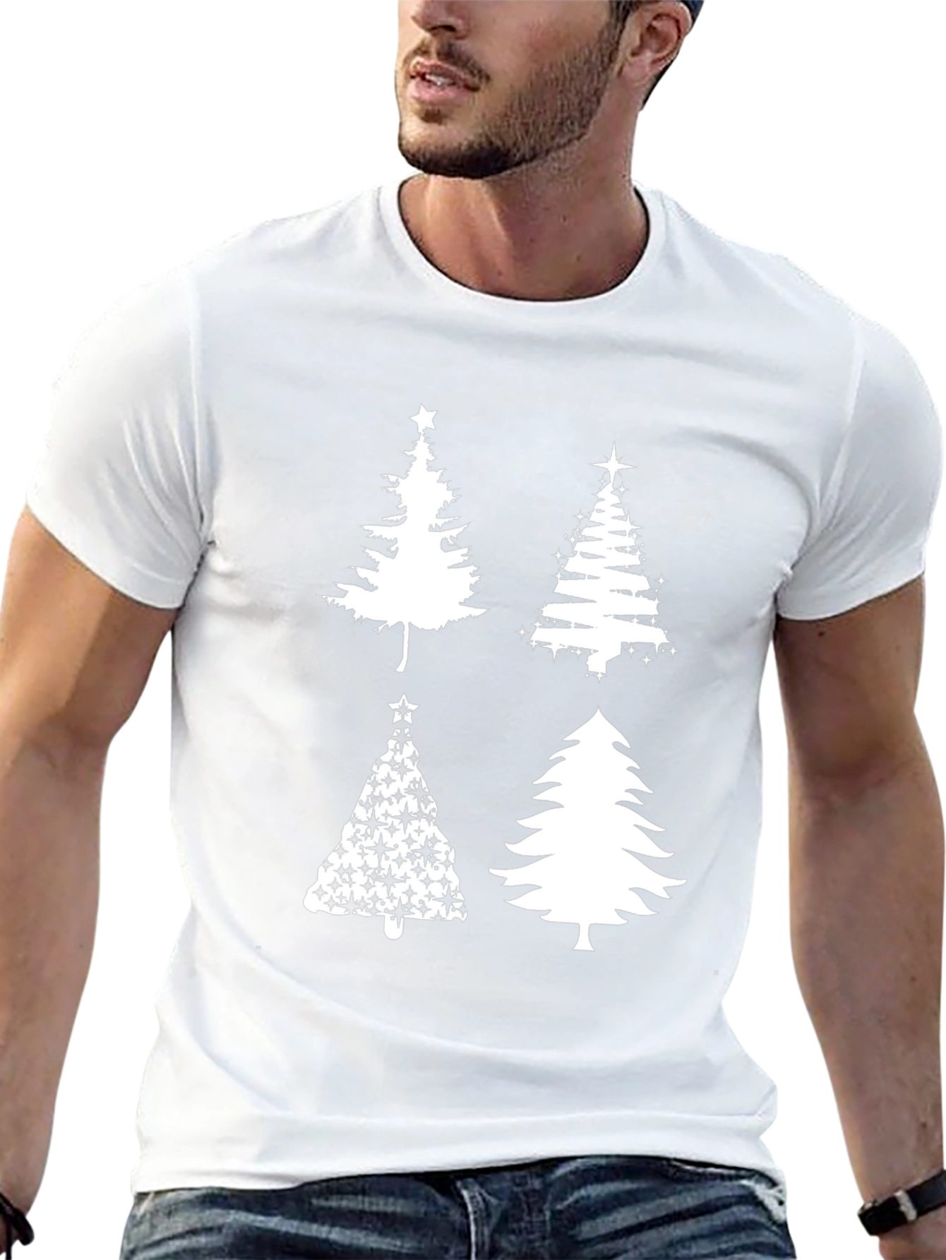 Festive Christmas Tree T-Shirt - Holiday Style