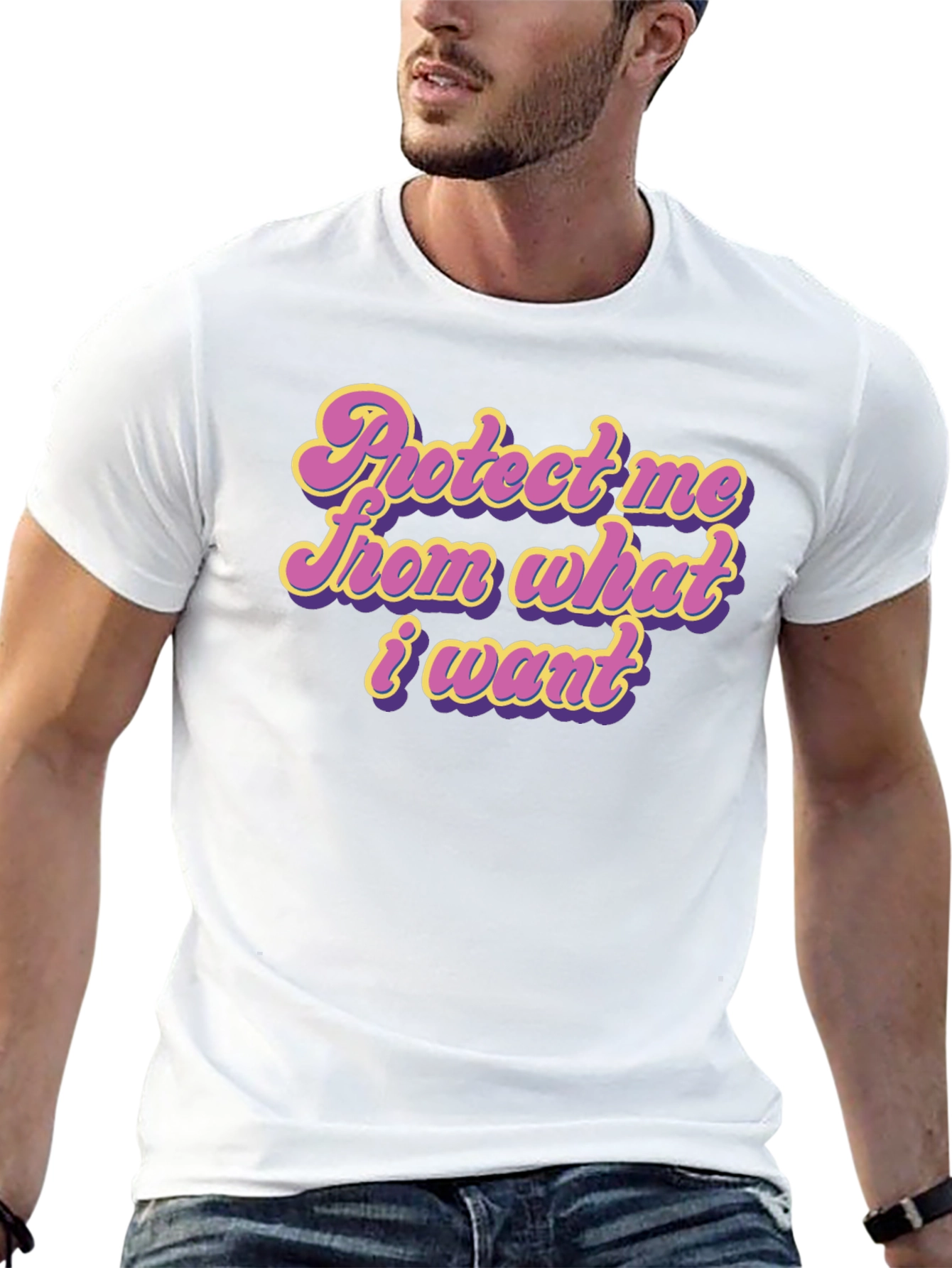 Protect Me From What I Want Graphic T-Shirt