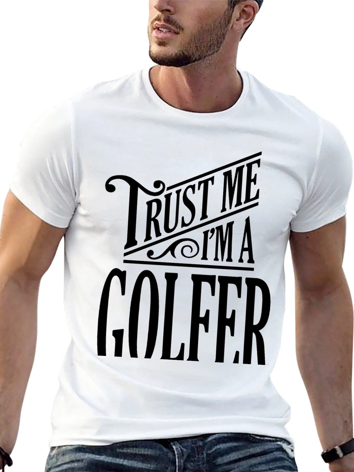Trust Me Im A Golfer T-Shirt Funny Golf Tee