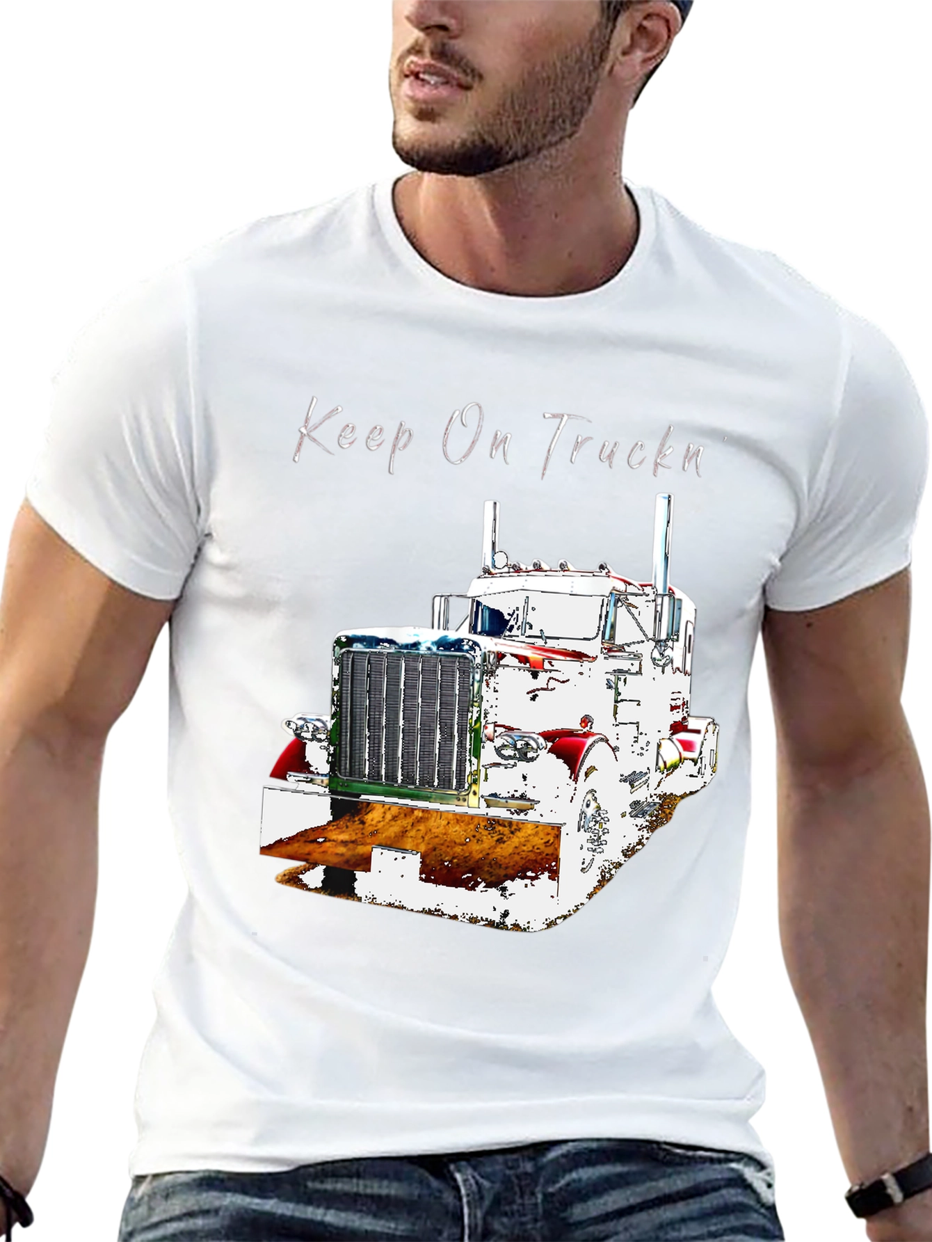 Keep On Truckin Graphic T-Shirt