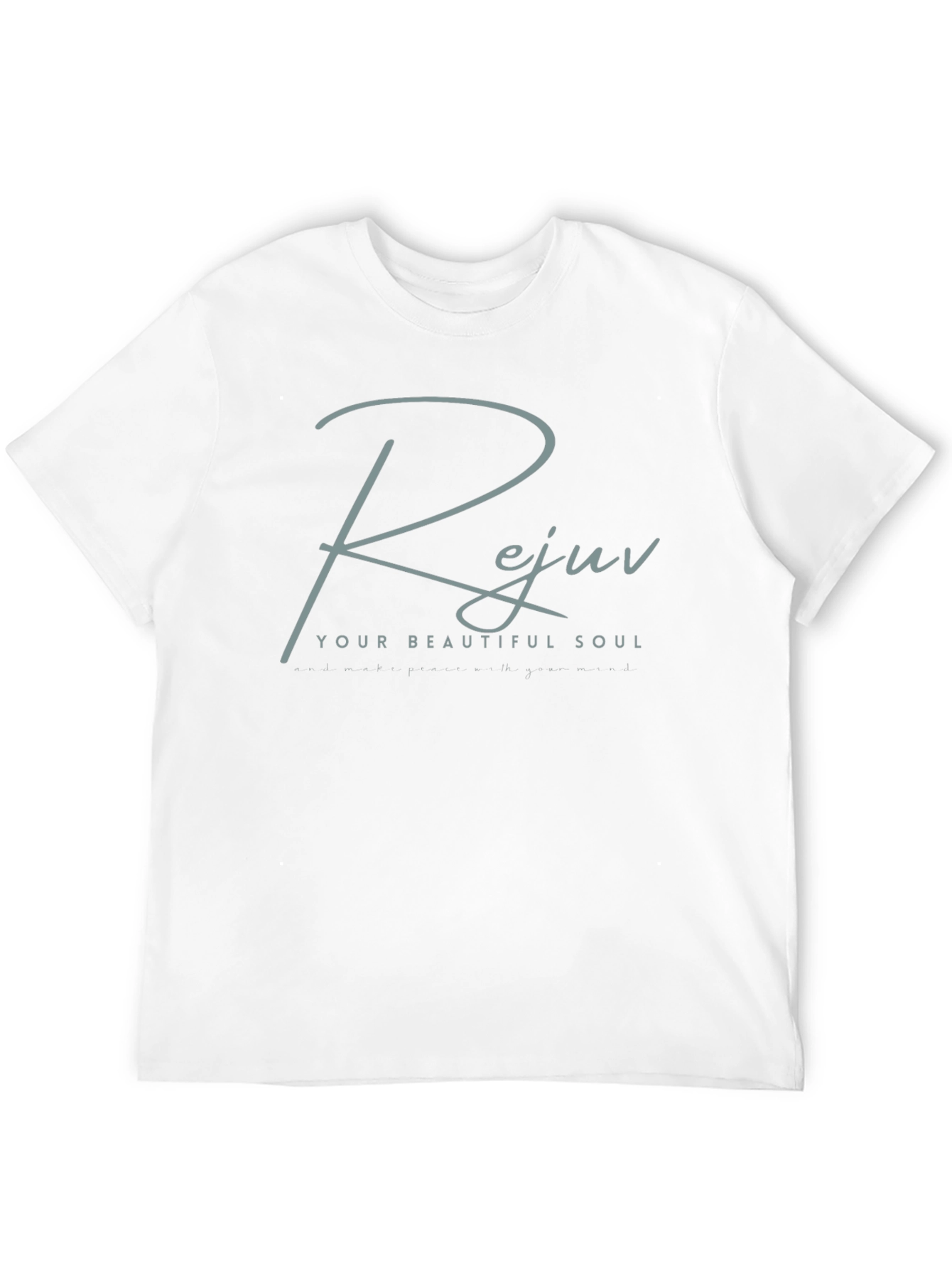 Rejuv Your Beautiful Soul Black Graphic Tee