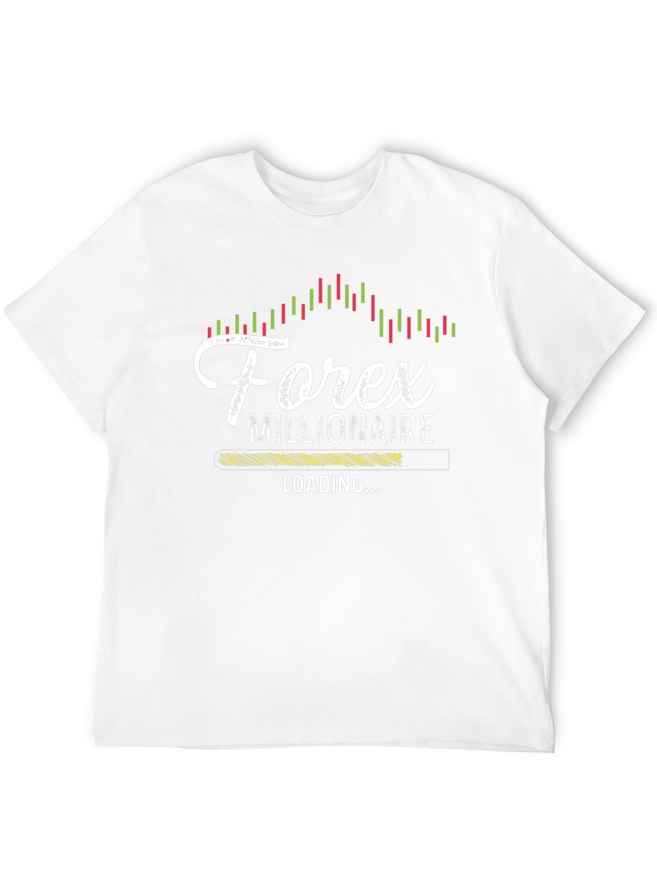 Forex Millionaire Loading T-Shirt - Black Graphic Tee