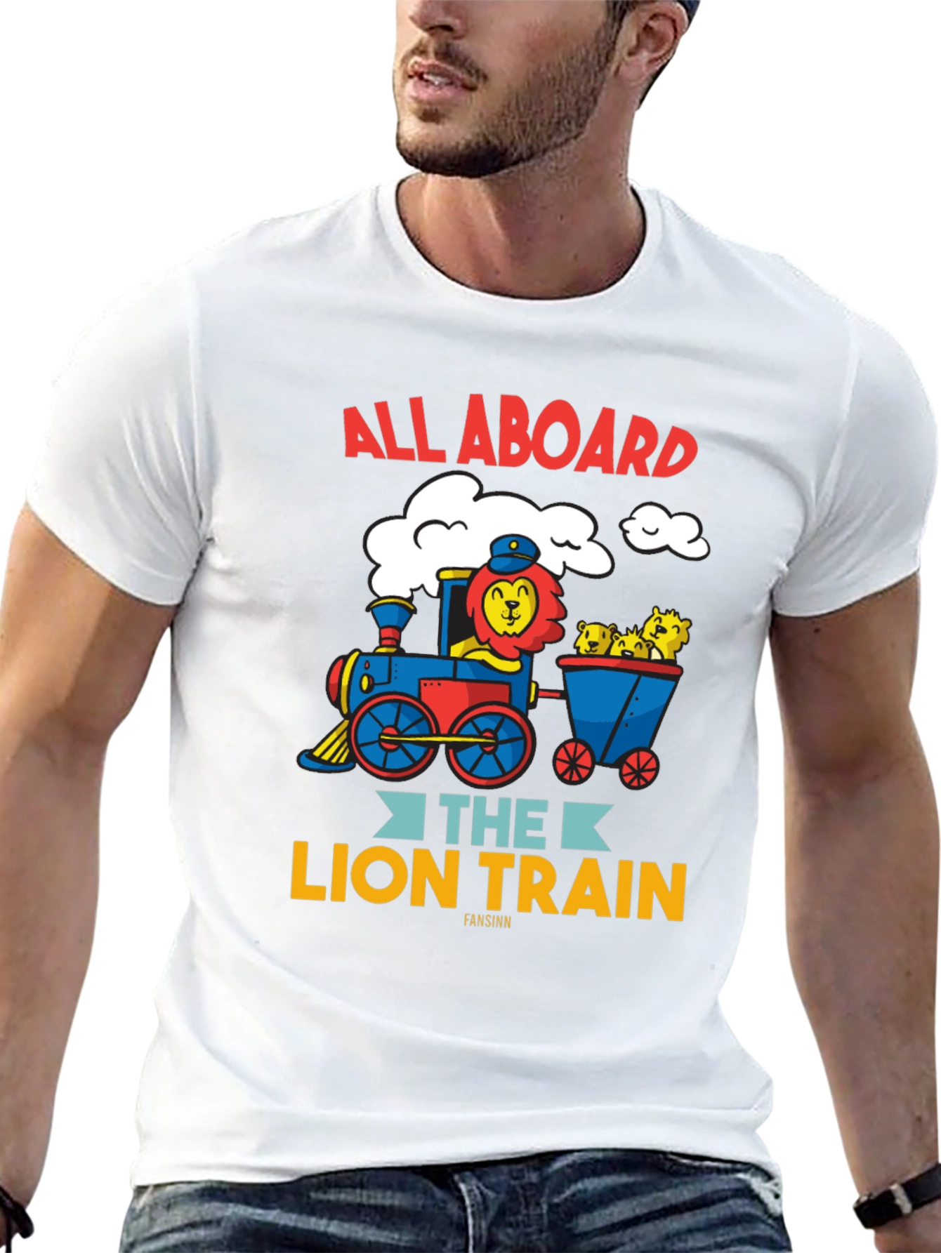 All Aboard the Lion Train T-Shirt