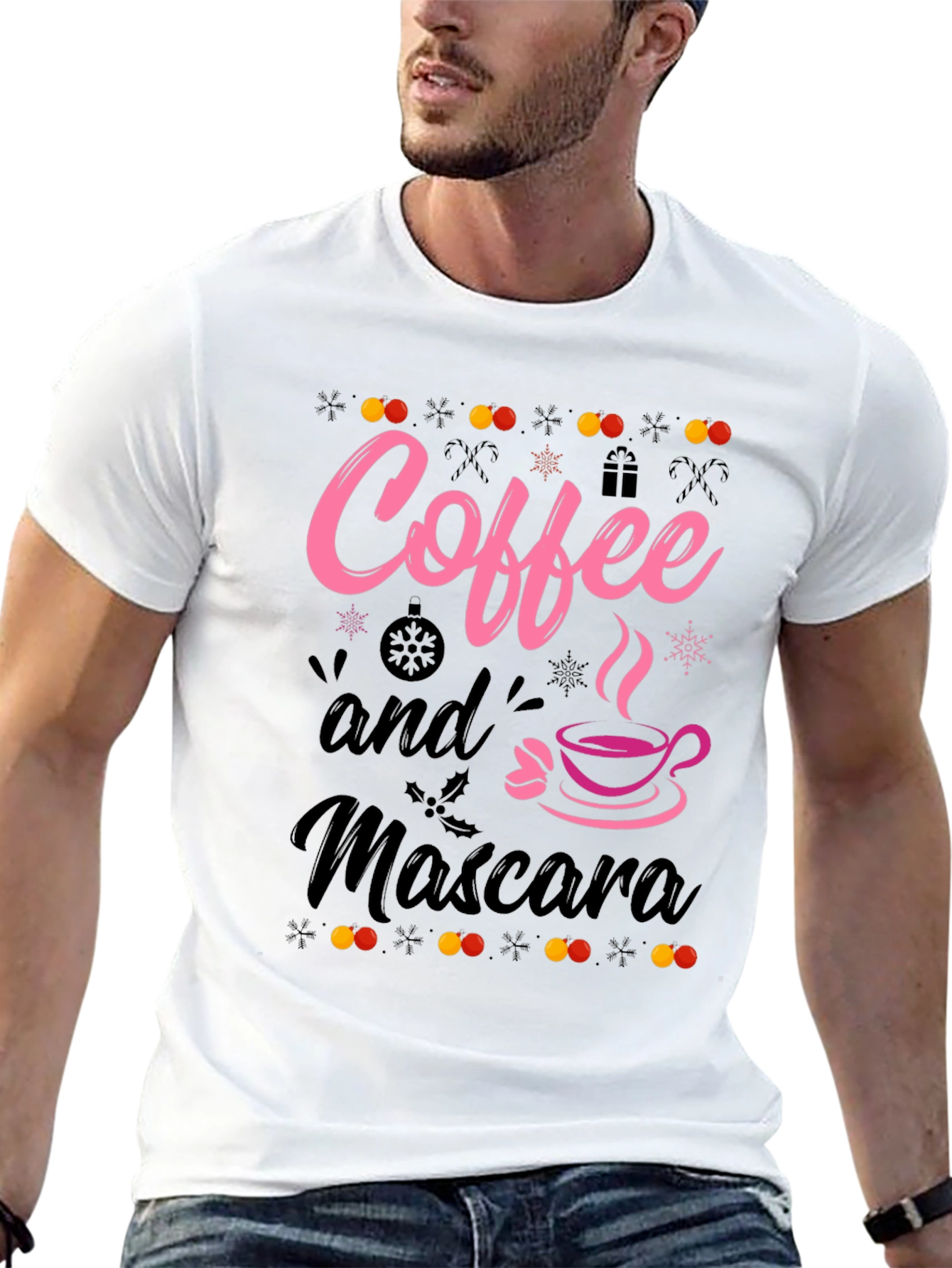 Coffee and Mascara Graphic Tee