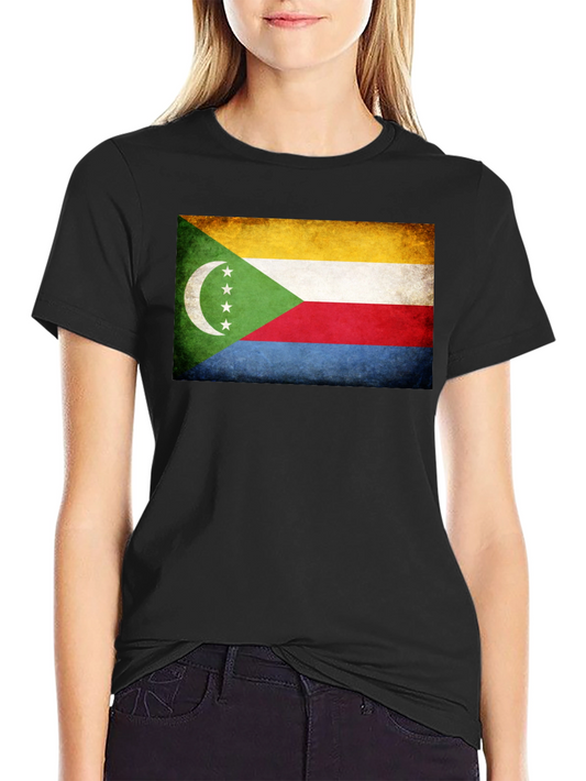 Comoros Flag Graphic T-Shirt