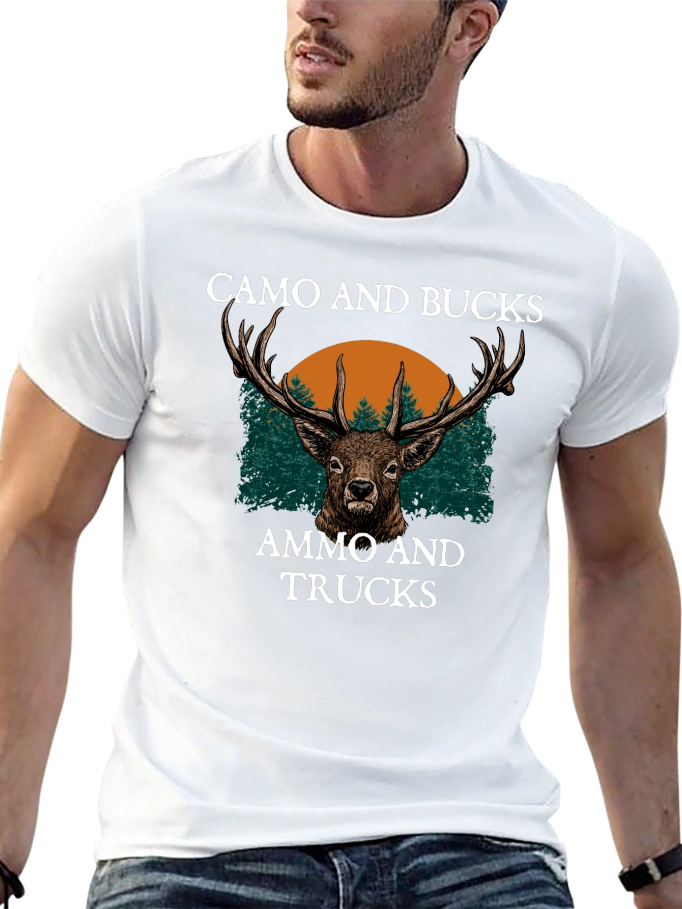 Camo and Bucks T-Shirt
