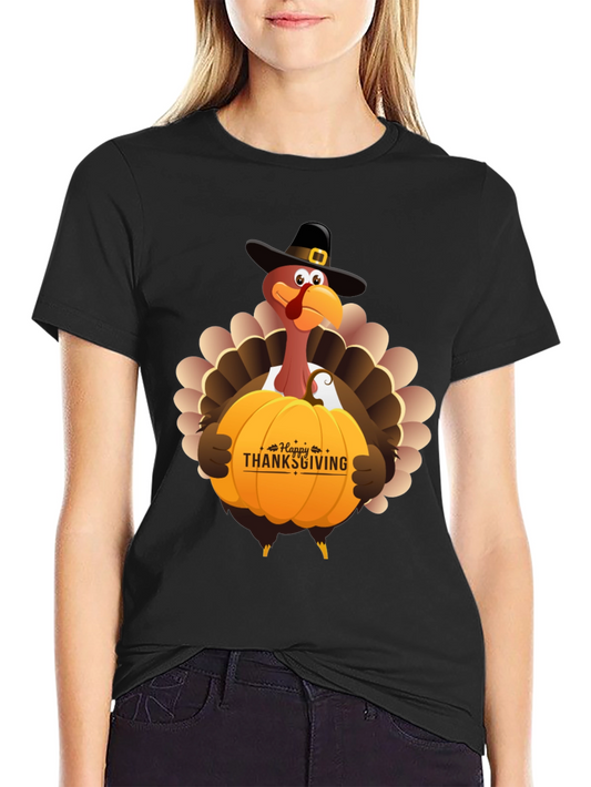 Thanksgiving Turkey Pumpkin T-Shirt