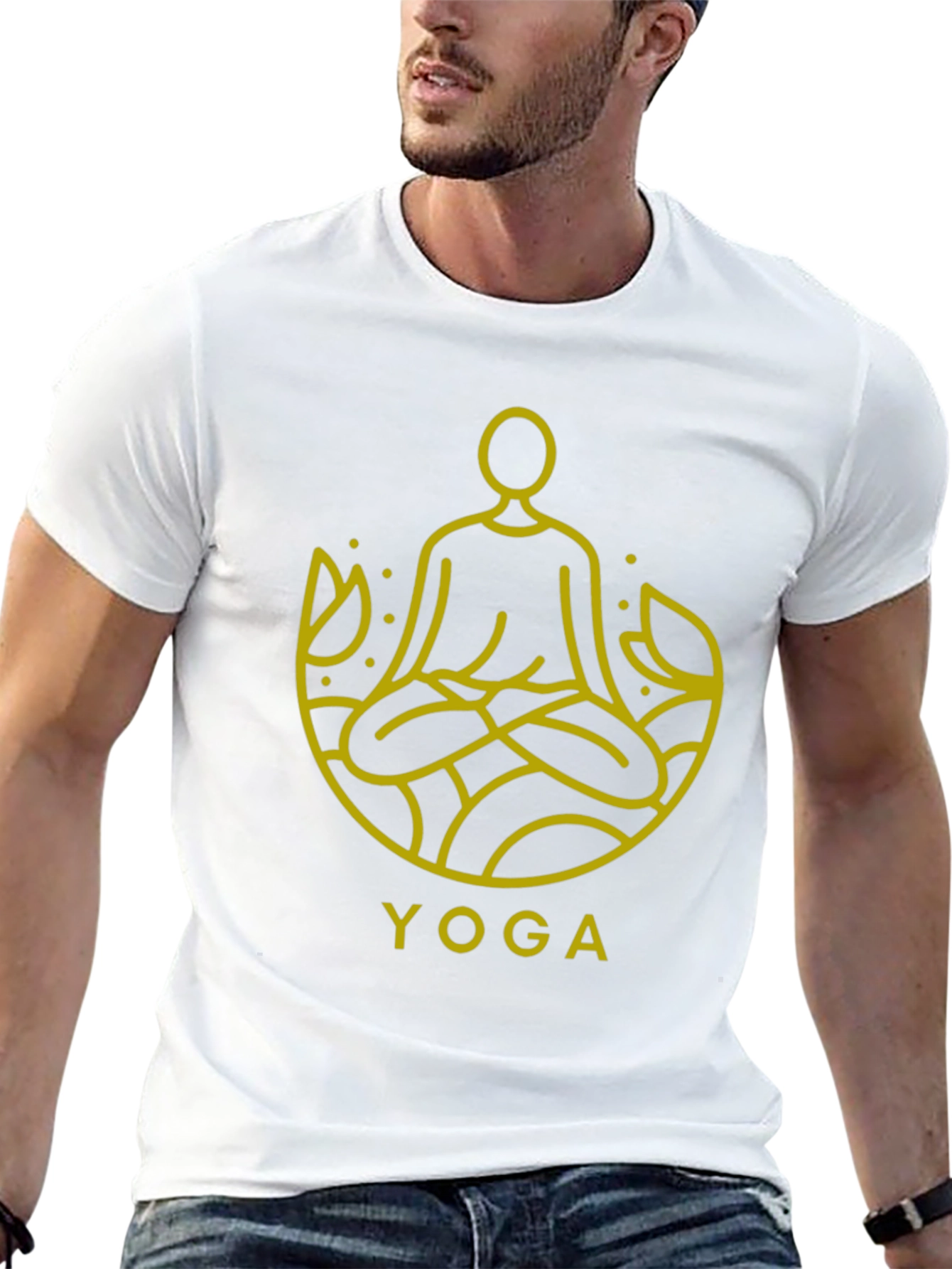 Yoga Meditation T-Shirt - Mens Graphic Tee