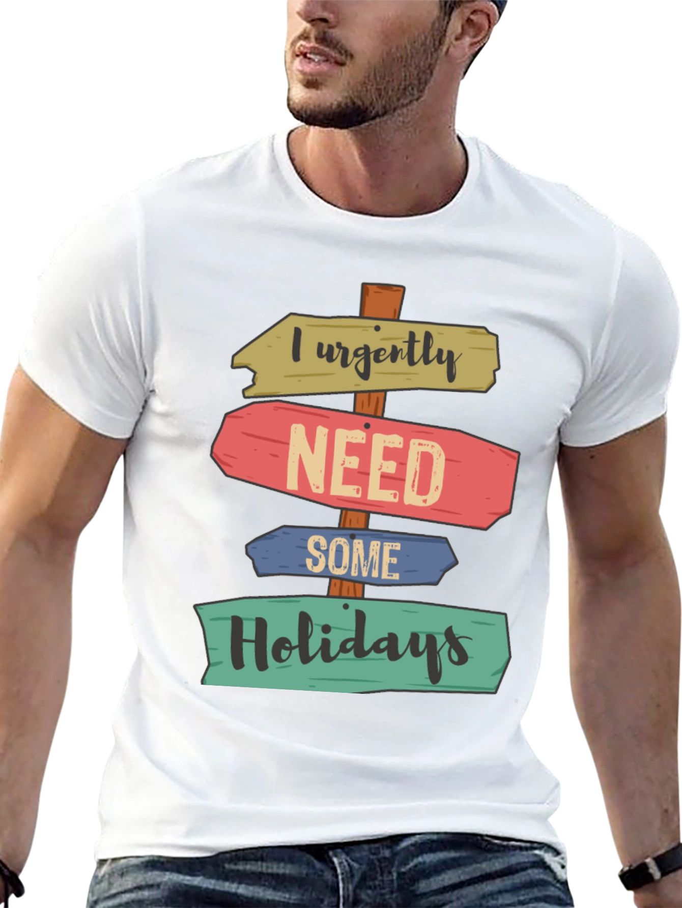 I Urgently Need Some Holidays T-Shirt