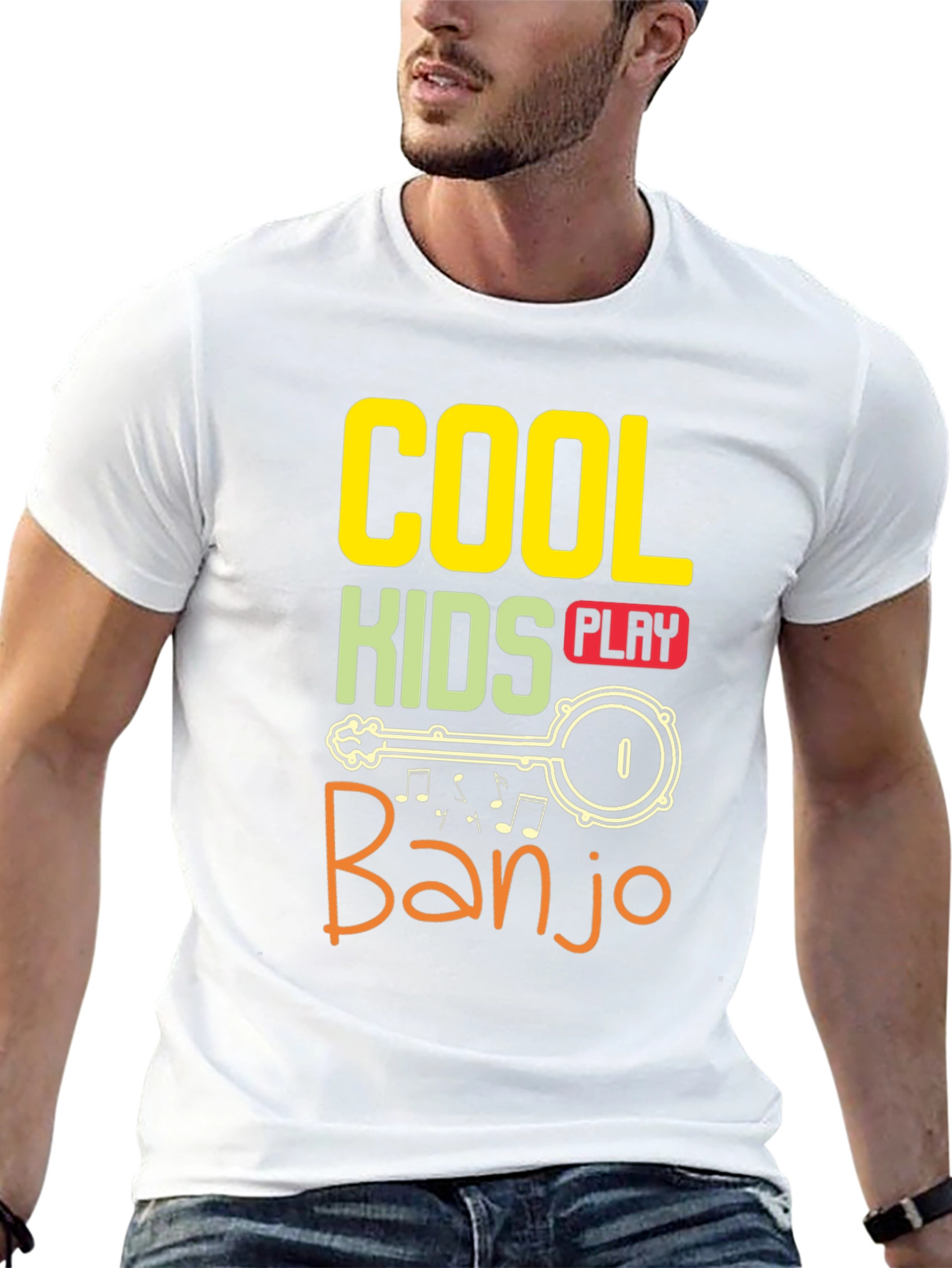 Cool Kids Play Banjo T-Shirt