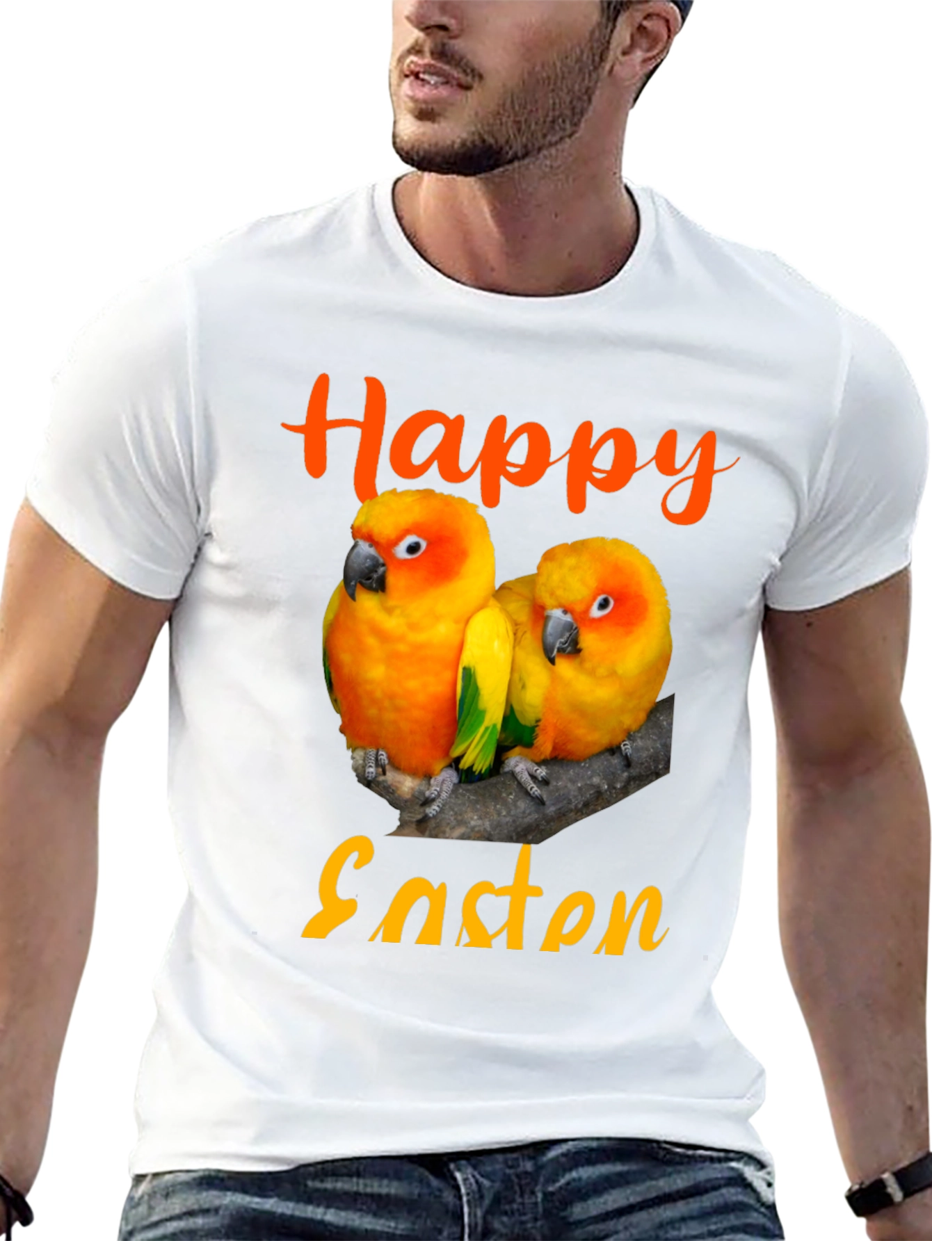 Happy Easter Parrot T-Shirt
