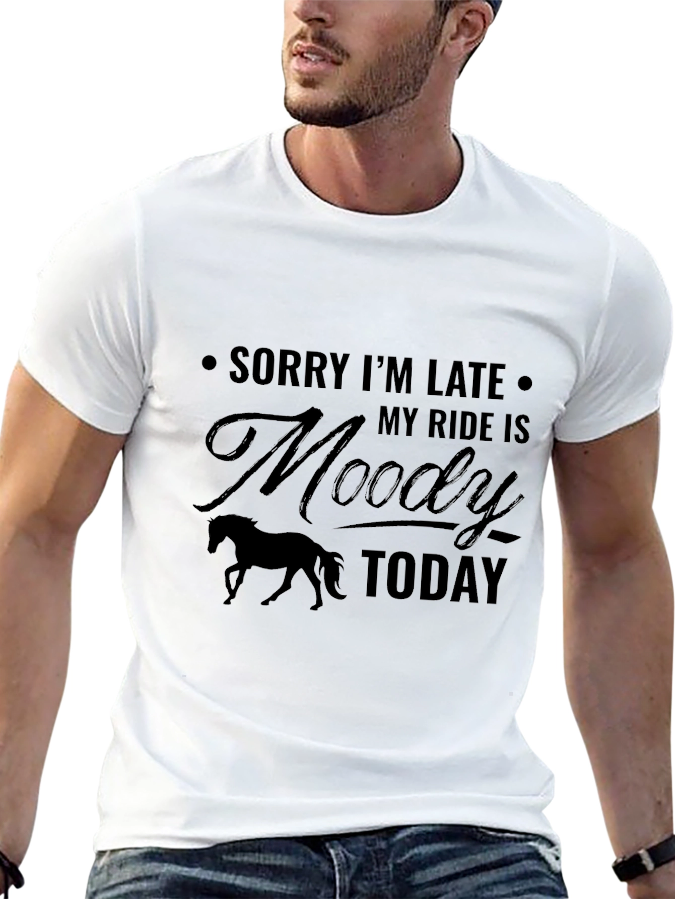 Moody Ride T-Shirt - Horse Lover Tee