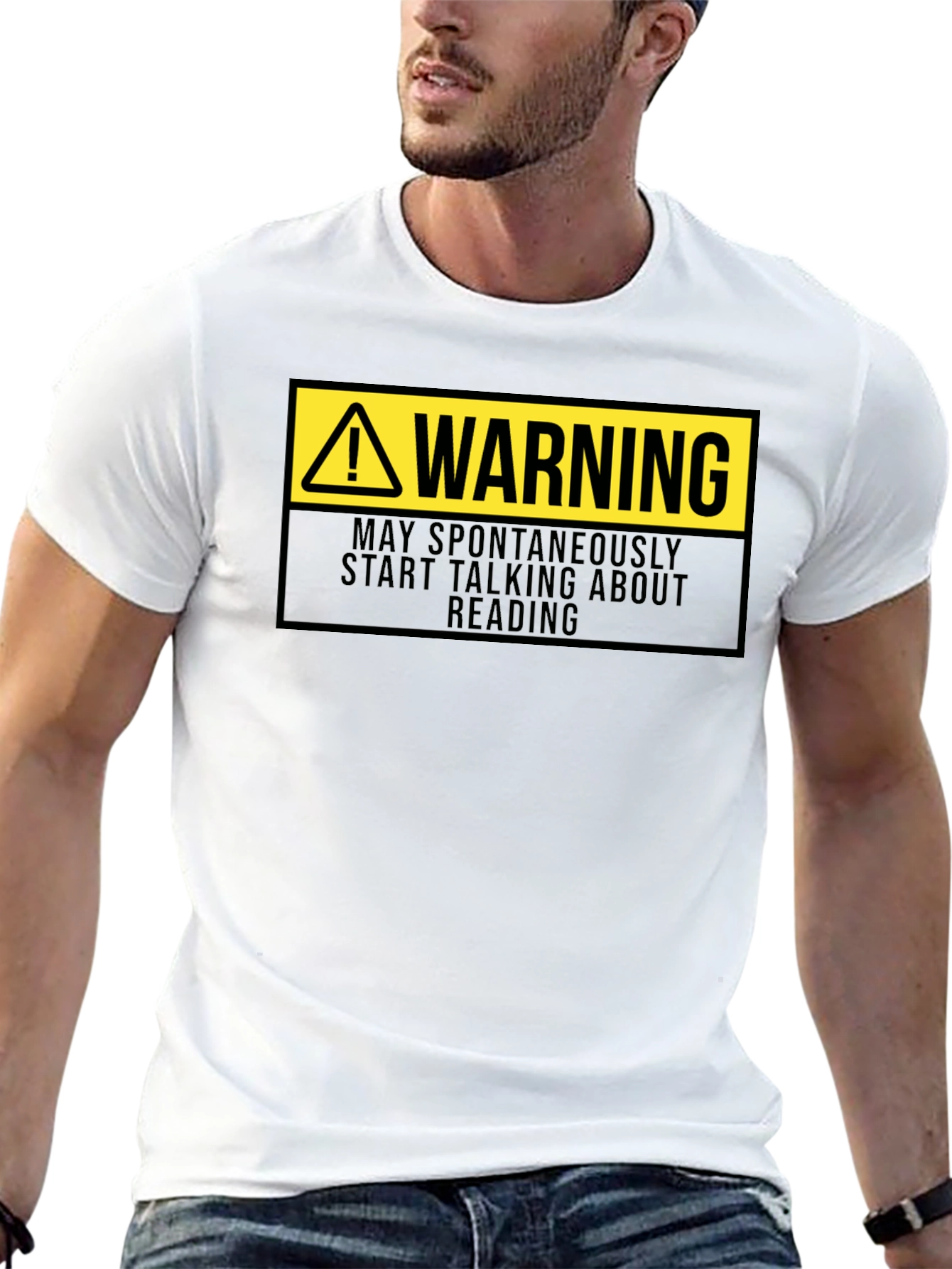 Warning: May Spontaneously Talk About Reading T-Shirt