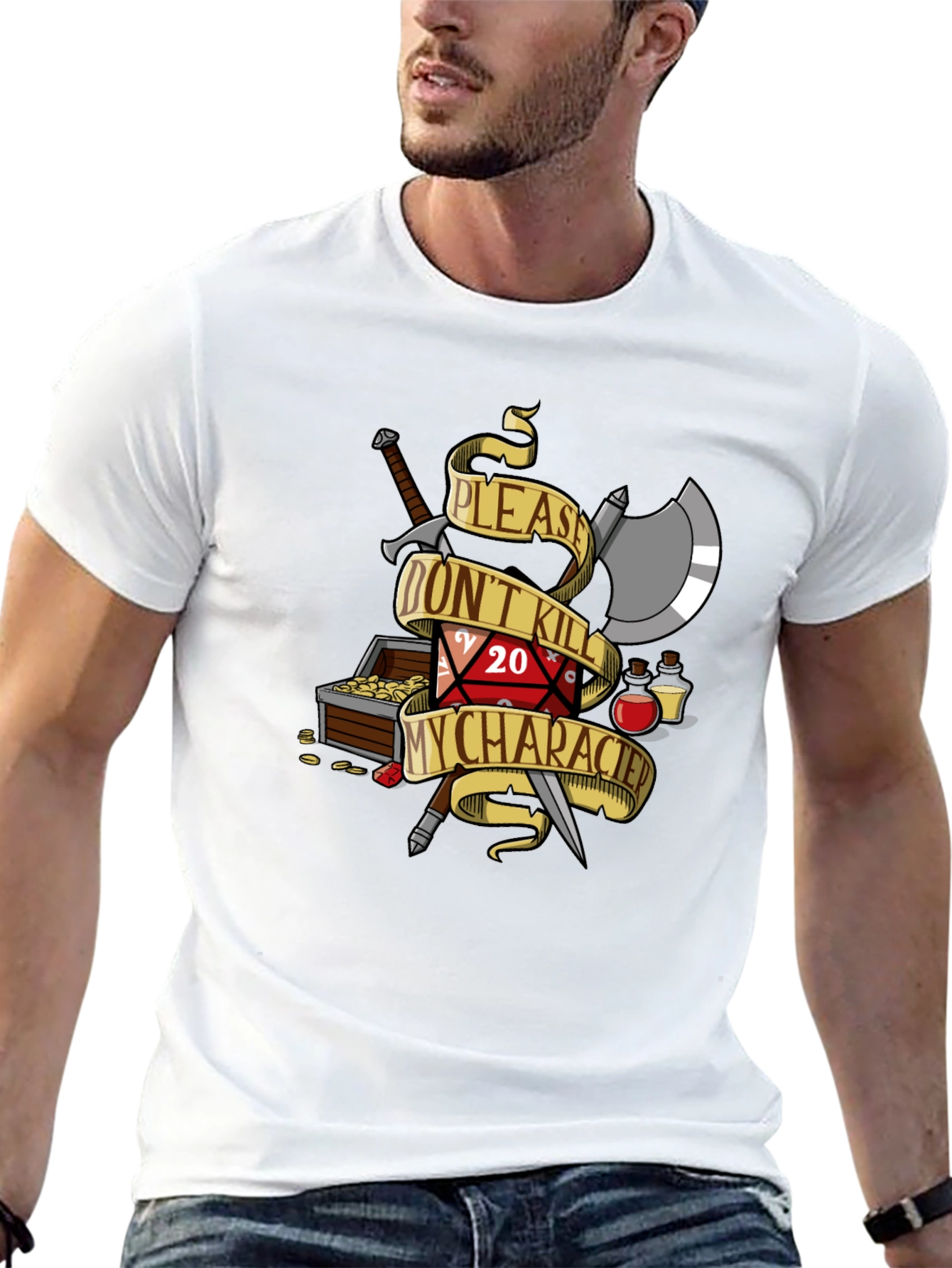 D&D Please Dont Kill My Character T-Shirt