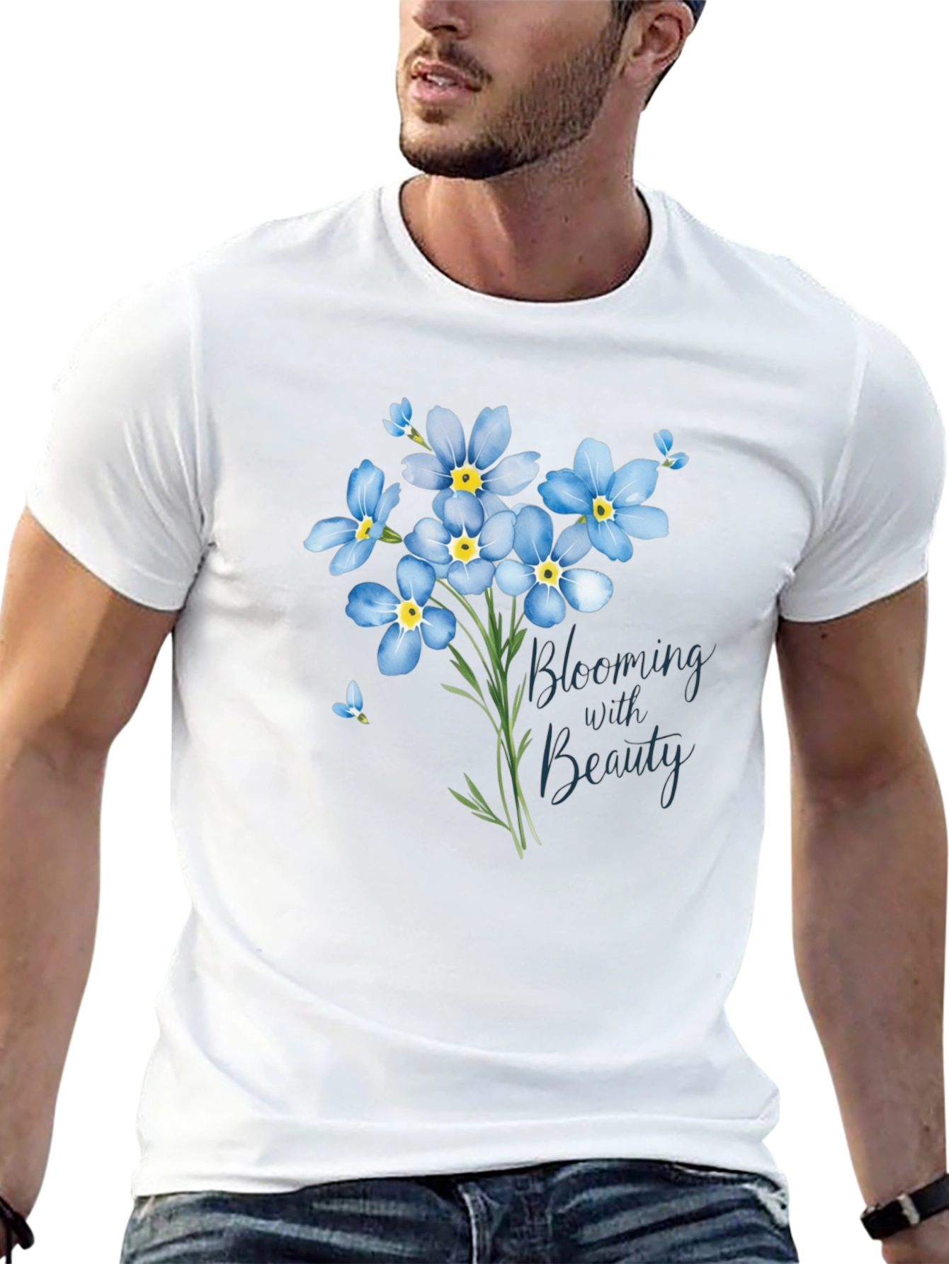 Blooming Beauty T-Shirt - Floral Design