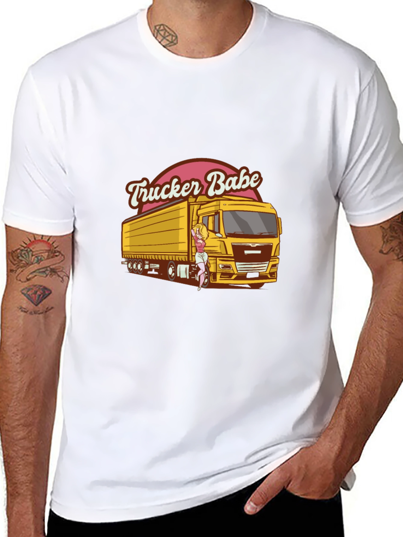 Trucker Babe Graphic Tee - Unisex
