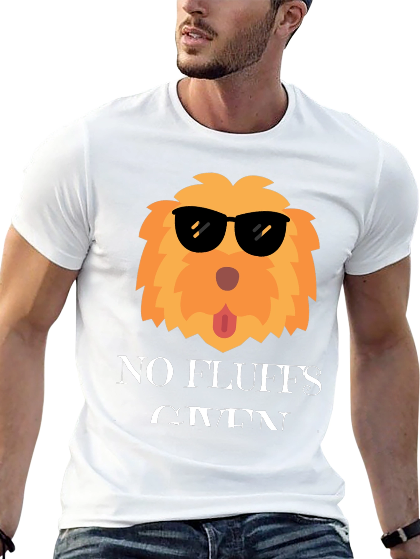 No Fluffs Given T-Shirt Funny Dog Tee