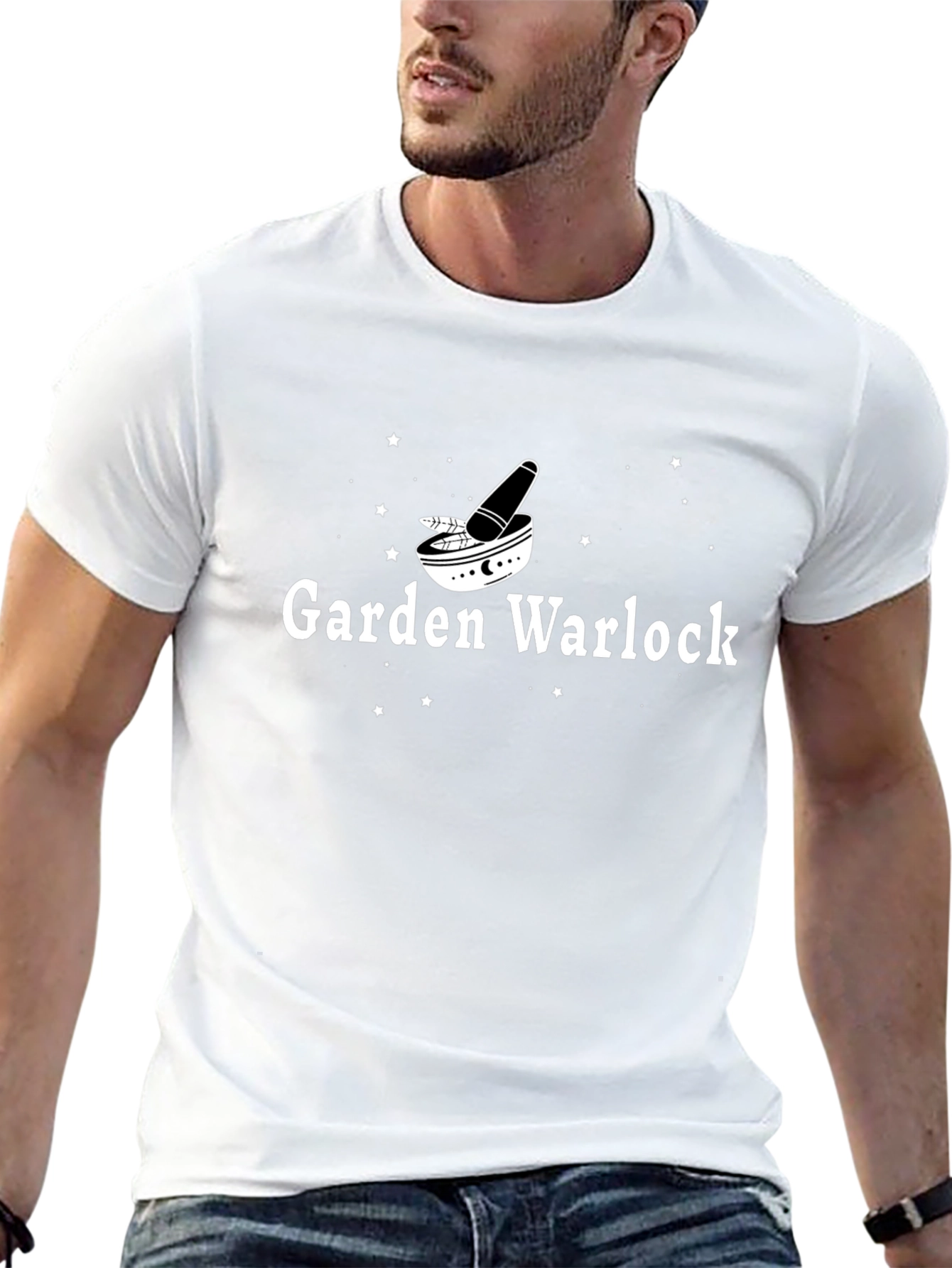 Garden Warlock T-Shirt - Magical Gardening Tee