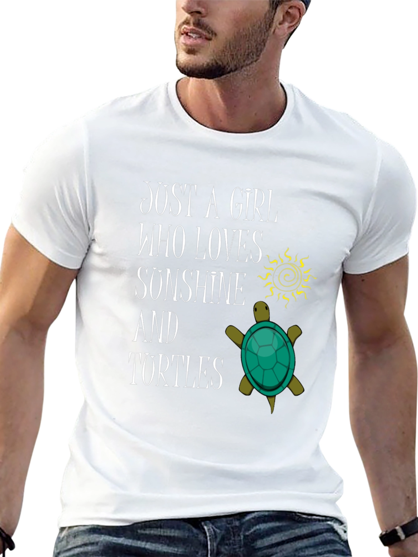 Girl Loves Sunshine & Turtles T-Shirt