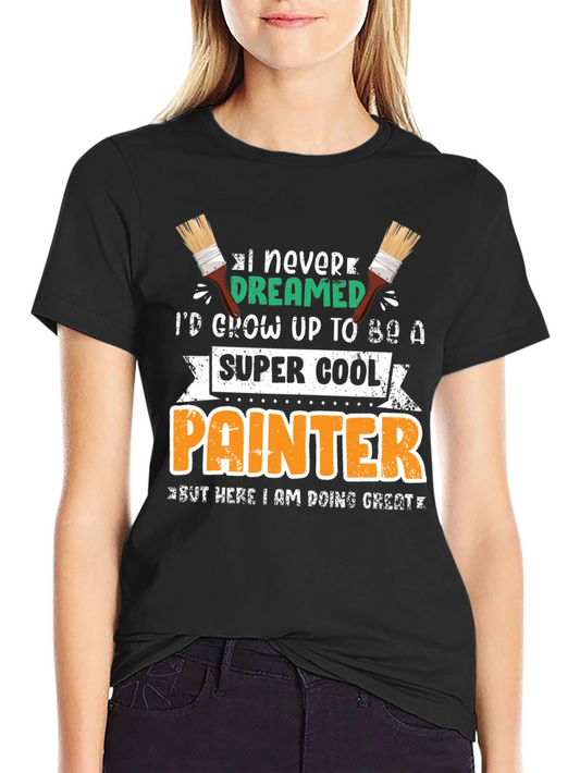 Super Cool Painter Graphic T-Shirt