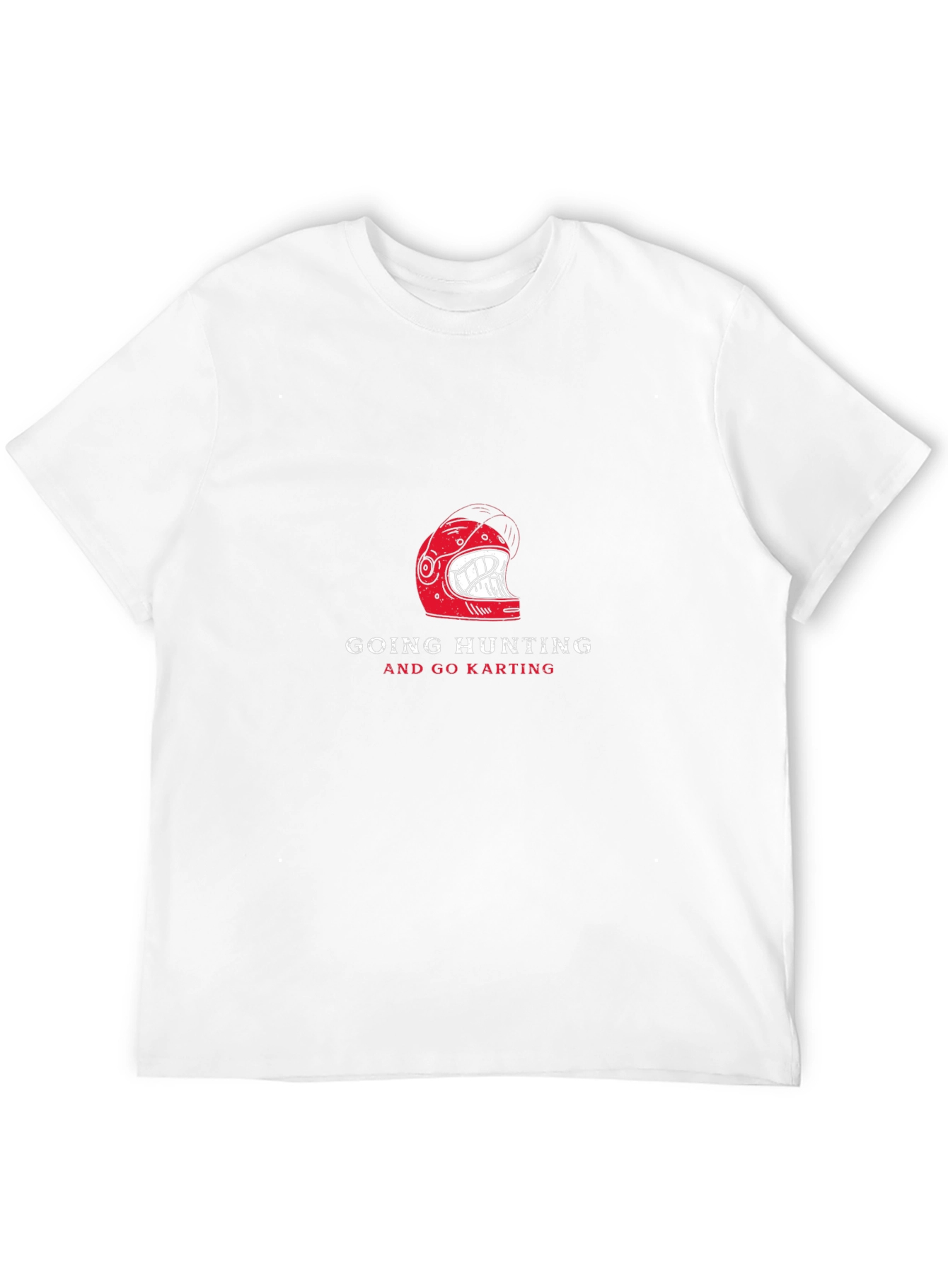 Go Hunting and Go Karting Black T-Shirt