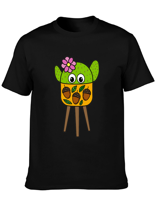 Cute Cactus Flower T-Shirt