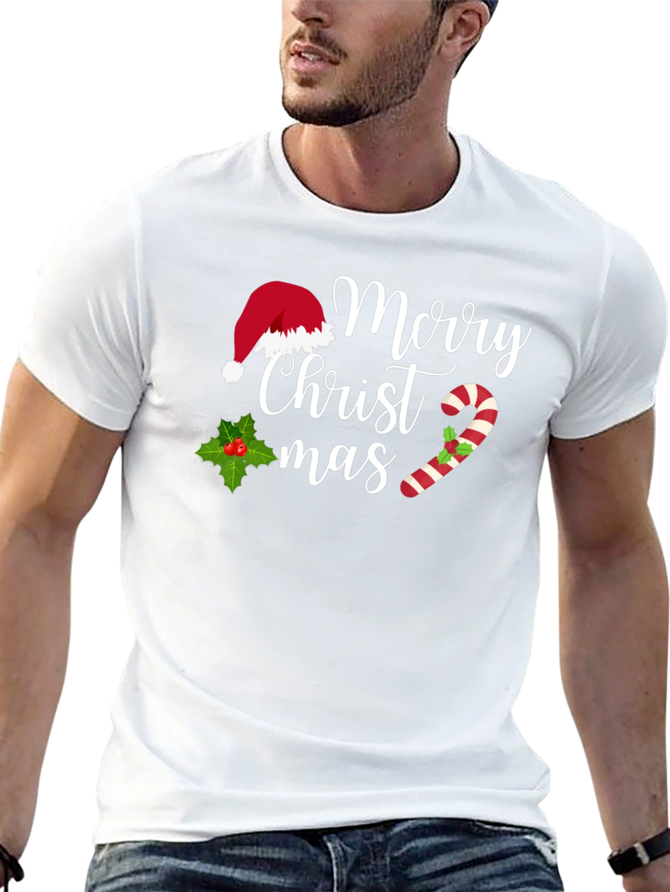 Merry Christ Mas T-Shirt: Holiday Festive Tee