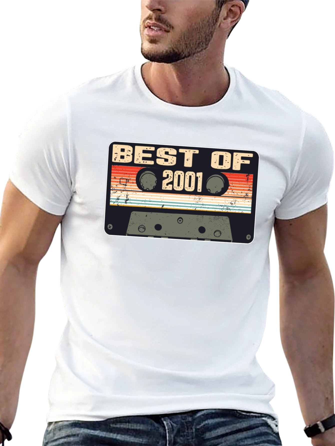 Best of 2001 Cassette Tape Graphic T-Shirt