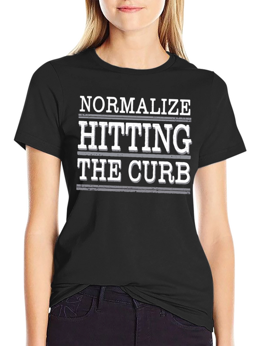 Normalize Hitting the Curb Graphic Tee - Black