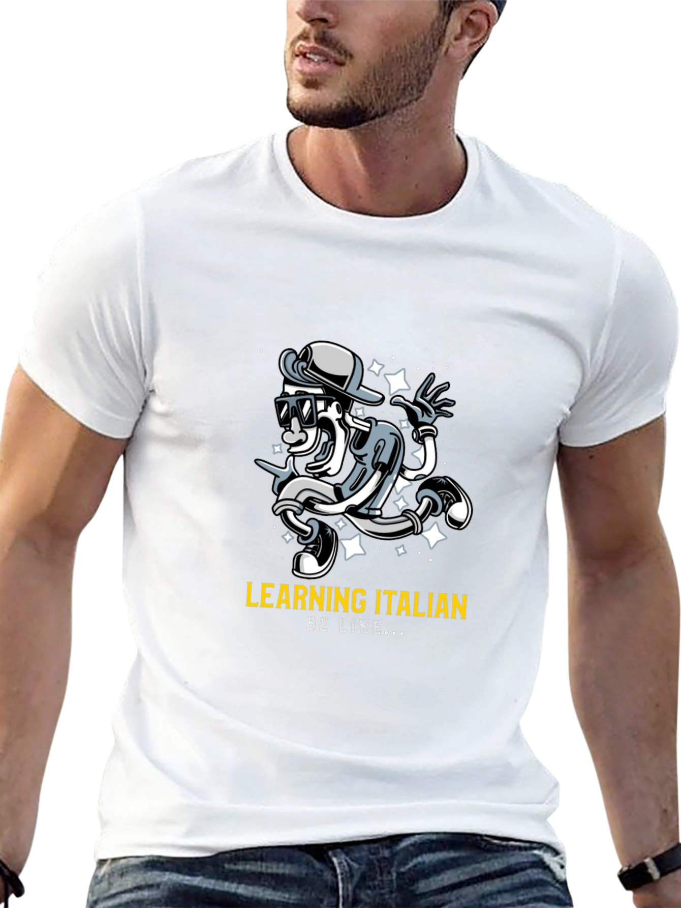 Learning Italian Graphic Tee