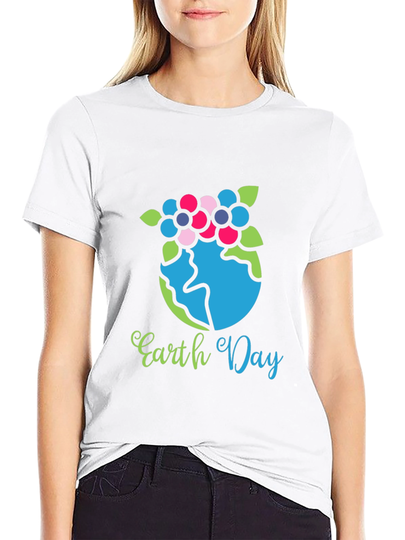 Earth Day Graphic Tee - Black
