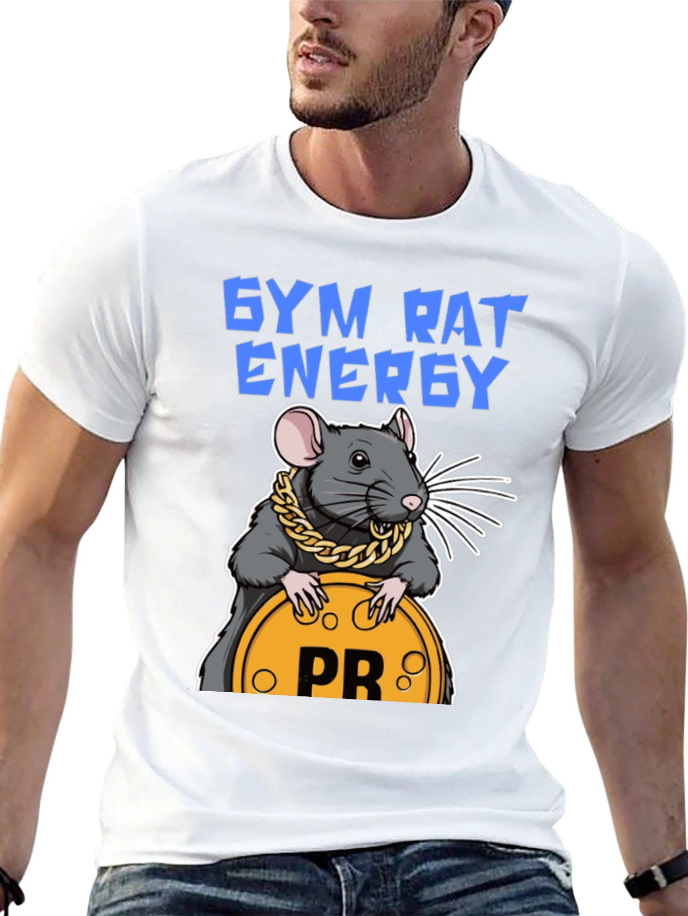 Gym Rat Energy Graphic T-Shirt