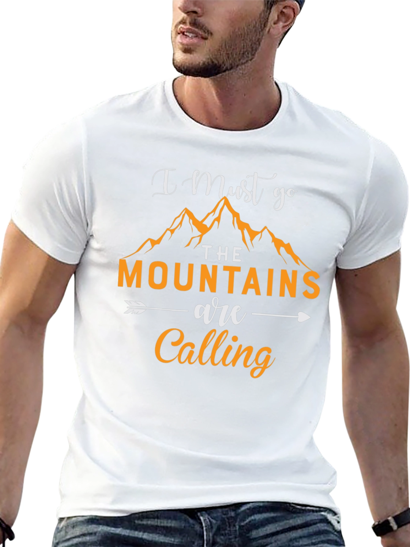 I Must Go Mountains Calling Graphic Tee