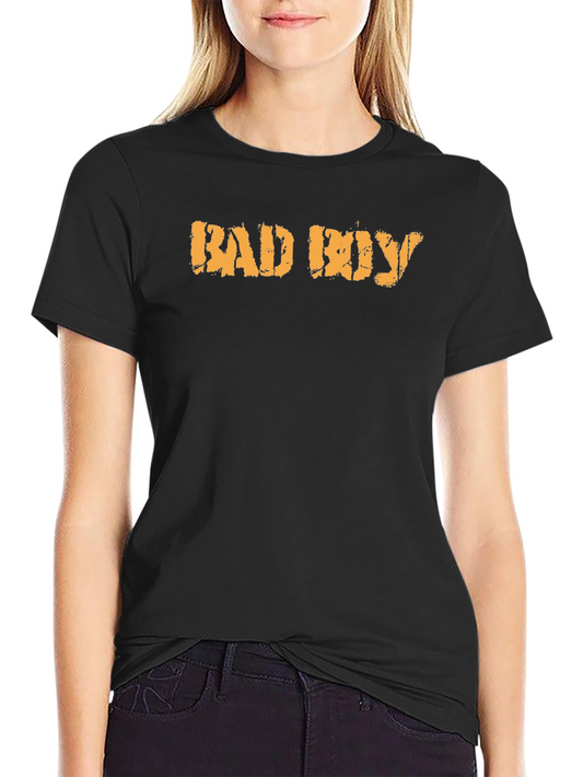 Mens Black Bad Boy Graphic Tee