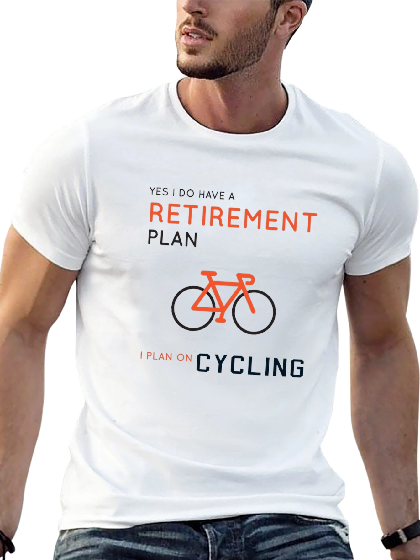 Retirement Plan Cycling T-Shirt